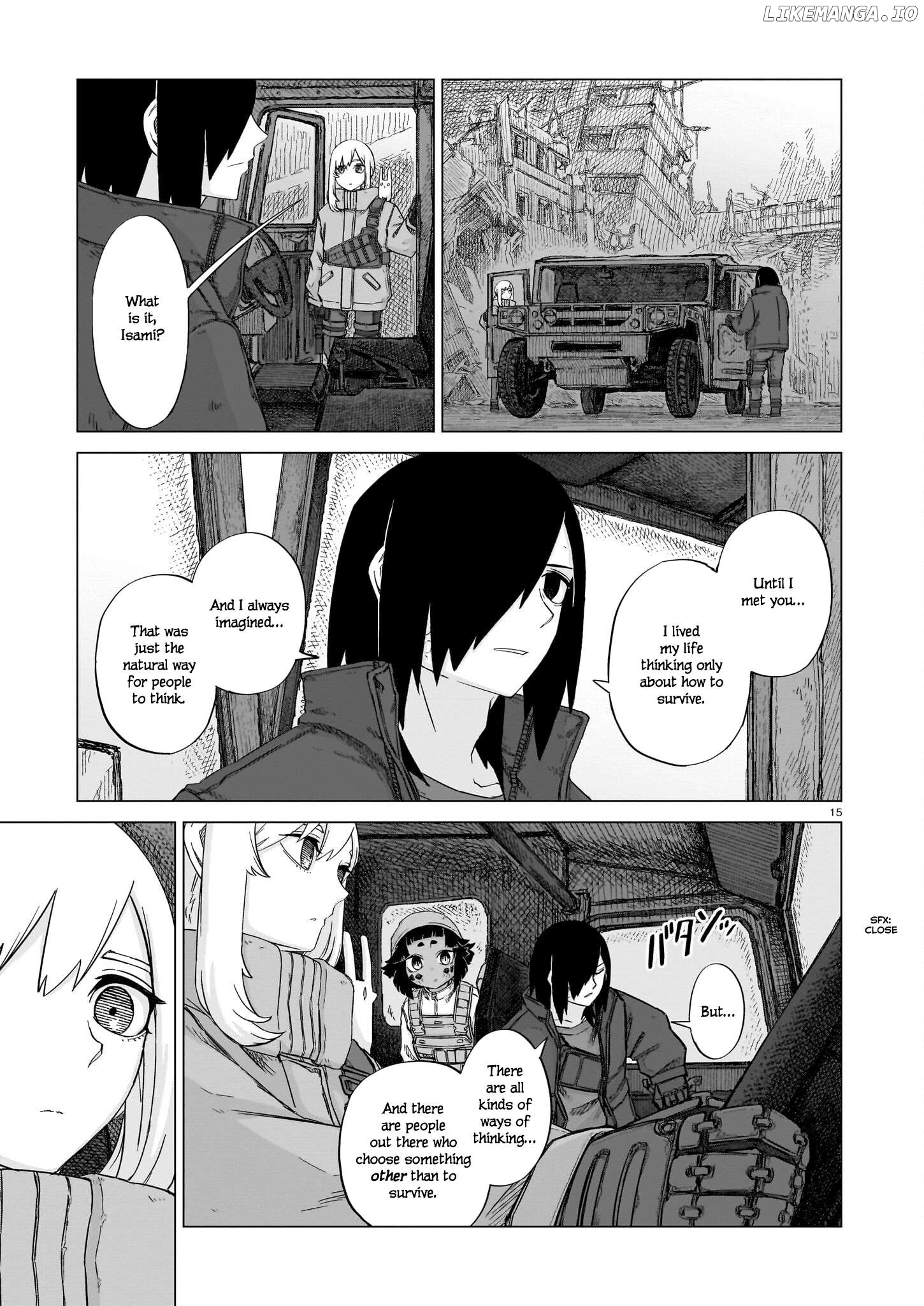 Usuzumi no Hate Chapter 19 - page 15