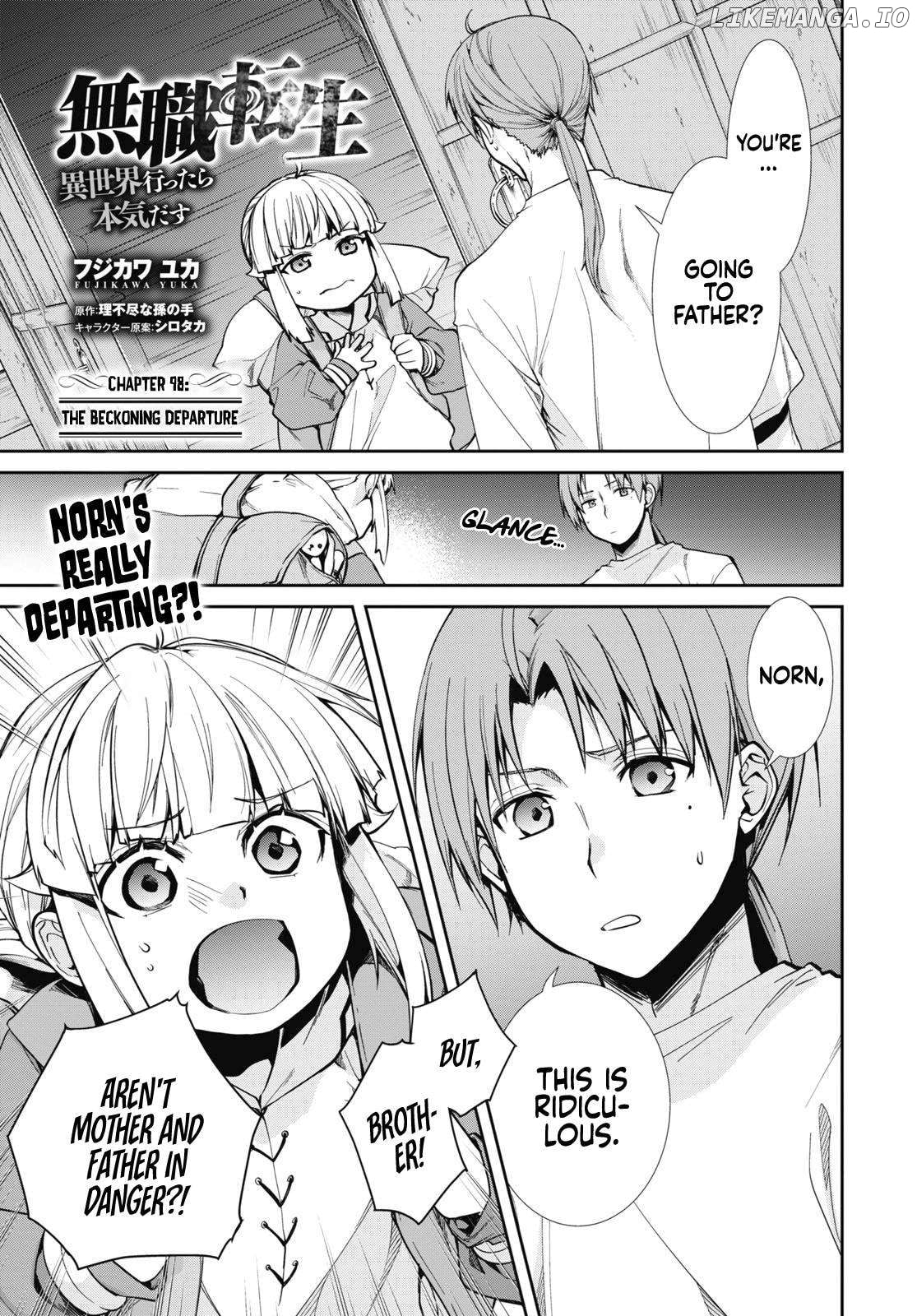 Mushoku Tensei – Isekai Ittara Honki Dasu Chapter 98 - page 1