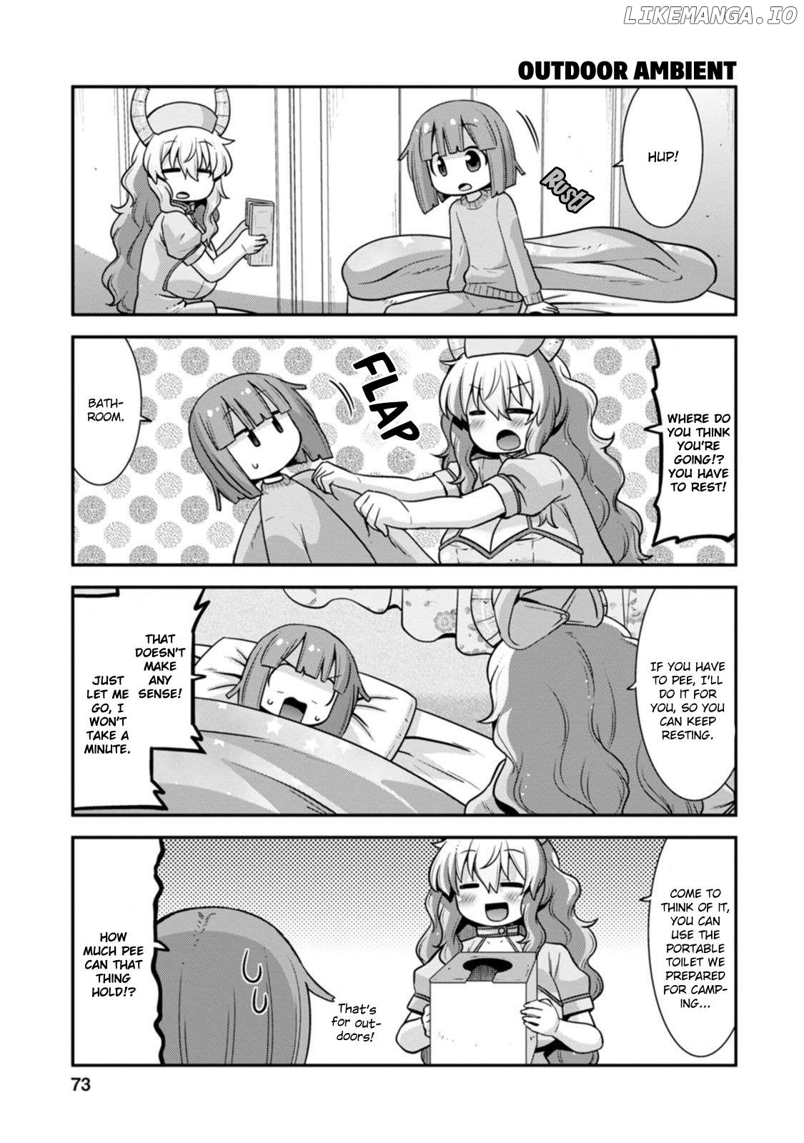 Miss Kobayashi's Dragon Maid: Lucoa is my xx Chapter 40 - page 7