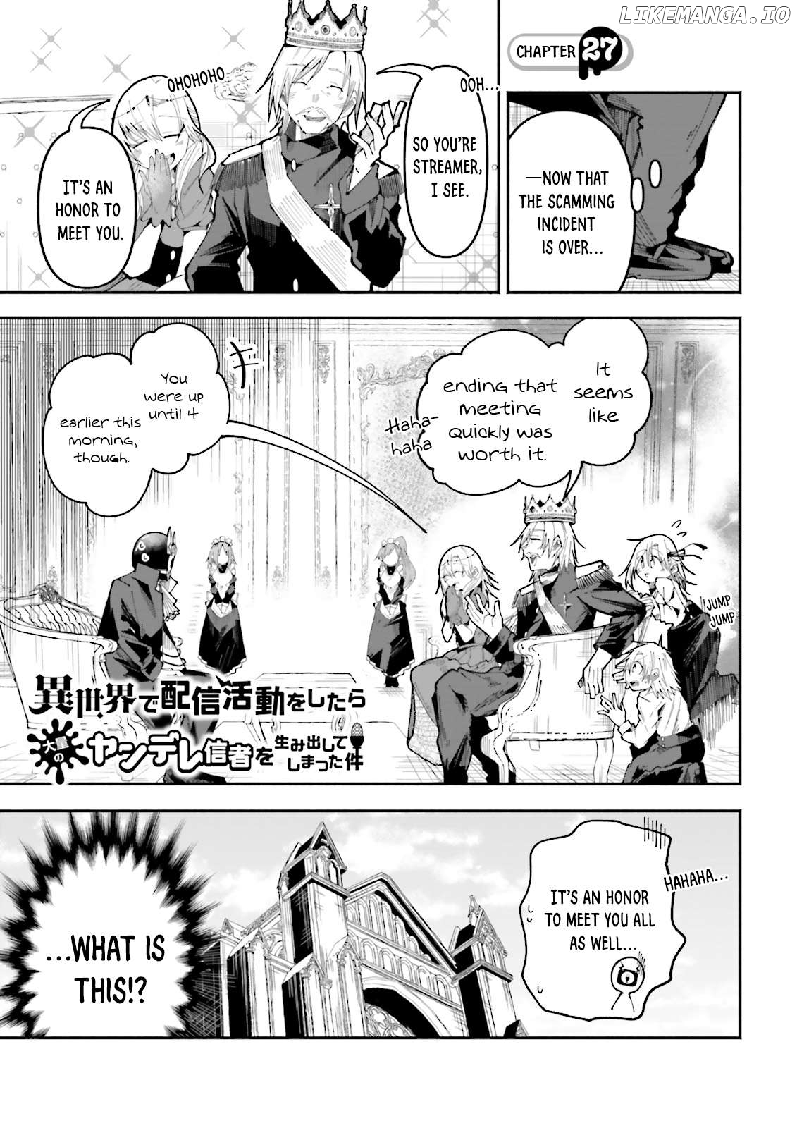 Isekai De Haishin Katsudou Wo Shitara Tairyou No Yandere Shinja Wo Umidashite Shimatta Ken Chapter 27 - page 1