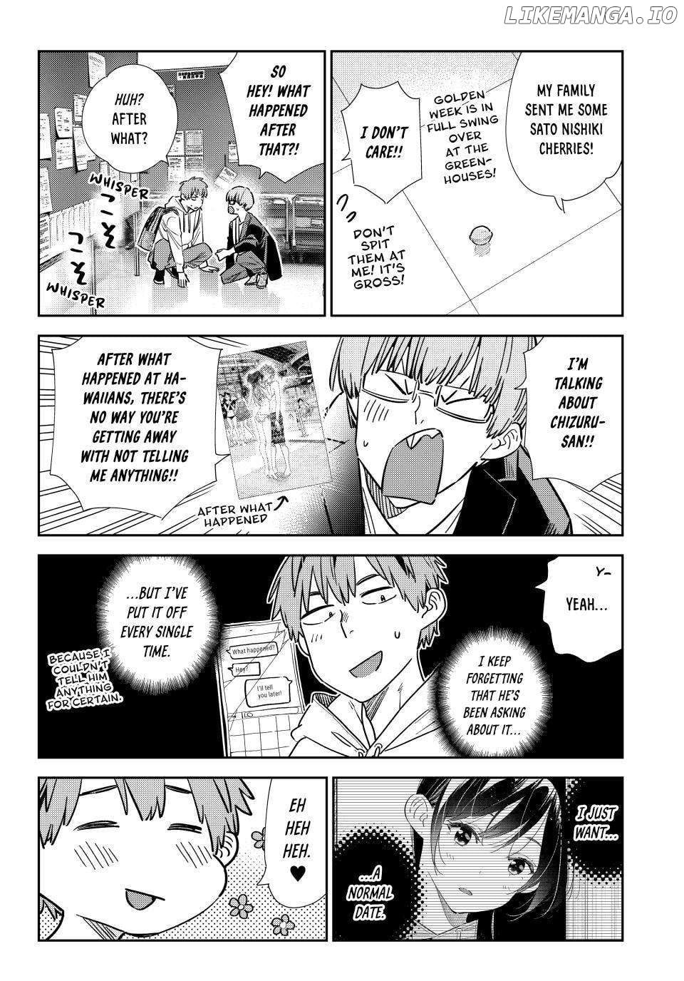 Kanojo, Okarishimasu Chapter 322 - page 7