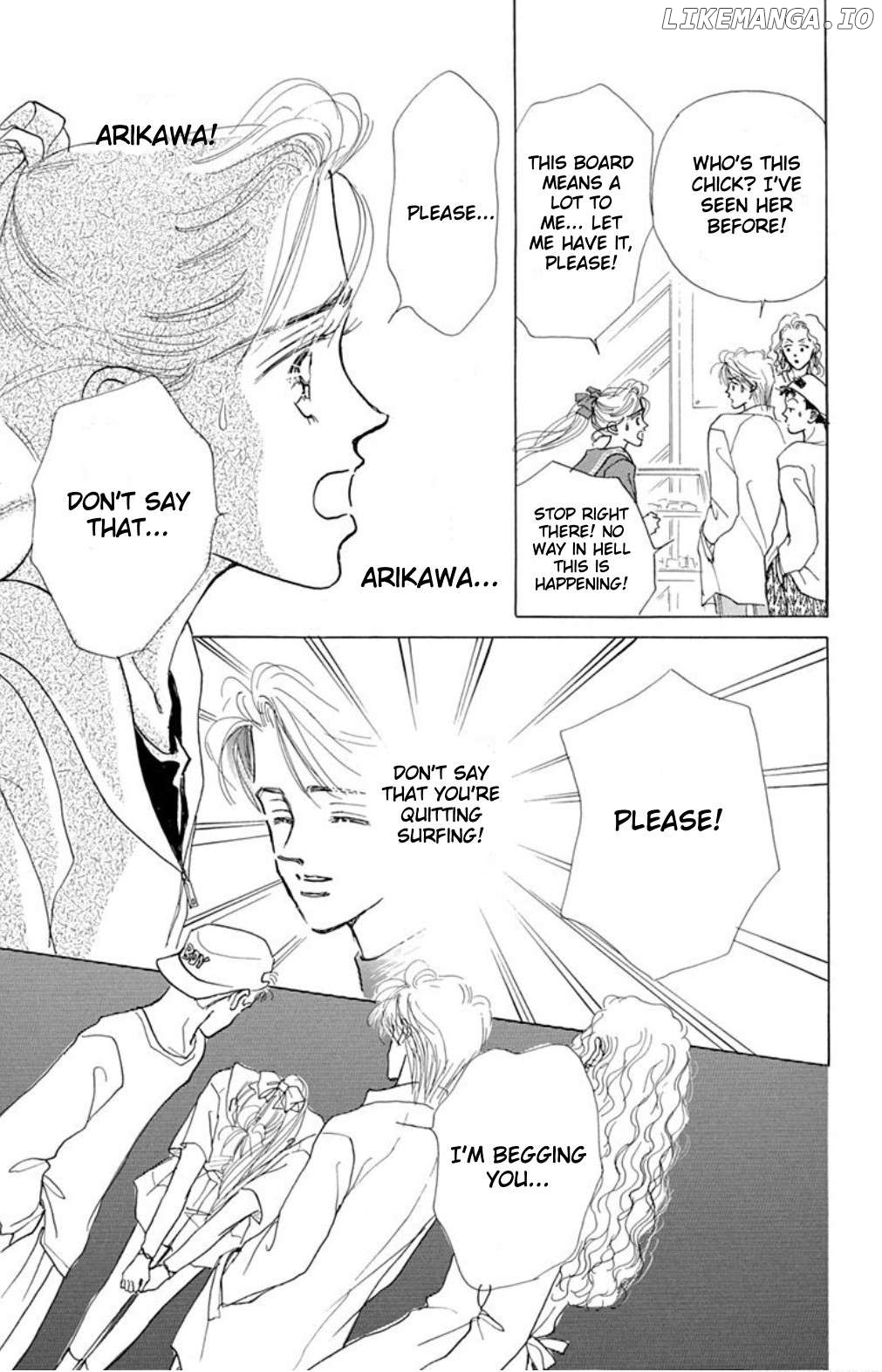 Marine Blue No Kaze Ni Dakarete Chapter 8.2 - page 12