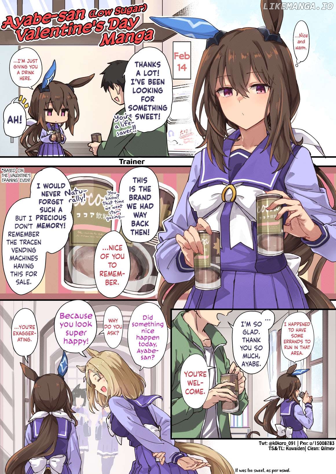 Kokoro-Sensei's Umamusume Shorts (Doujinshi) Chapter 68 - page 1
