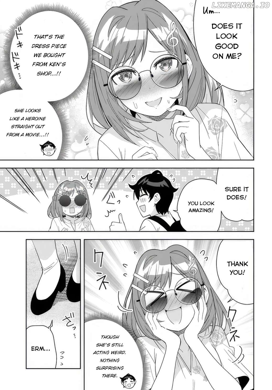 Classmate No Moto Idol Ga, Tonikaku Kyodou Fushin Nan Desu Chapter 10 - page 3