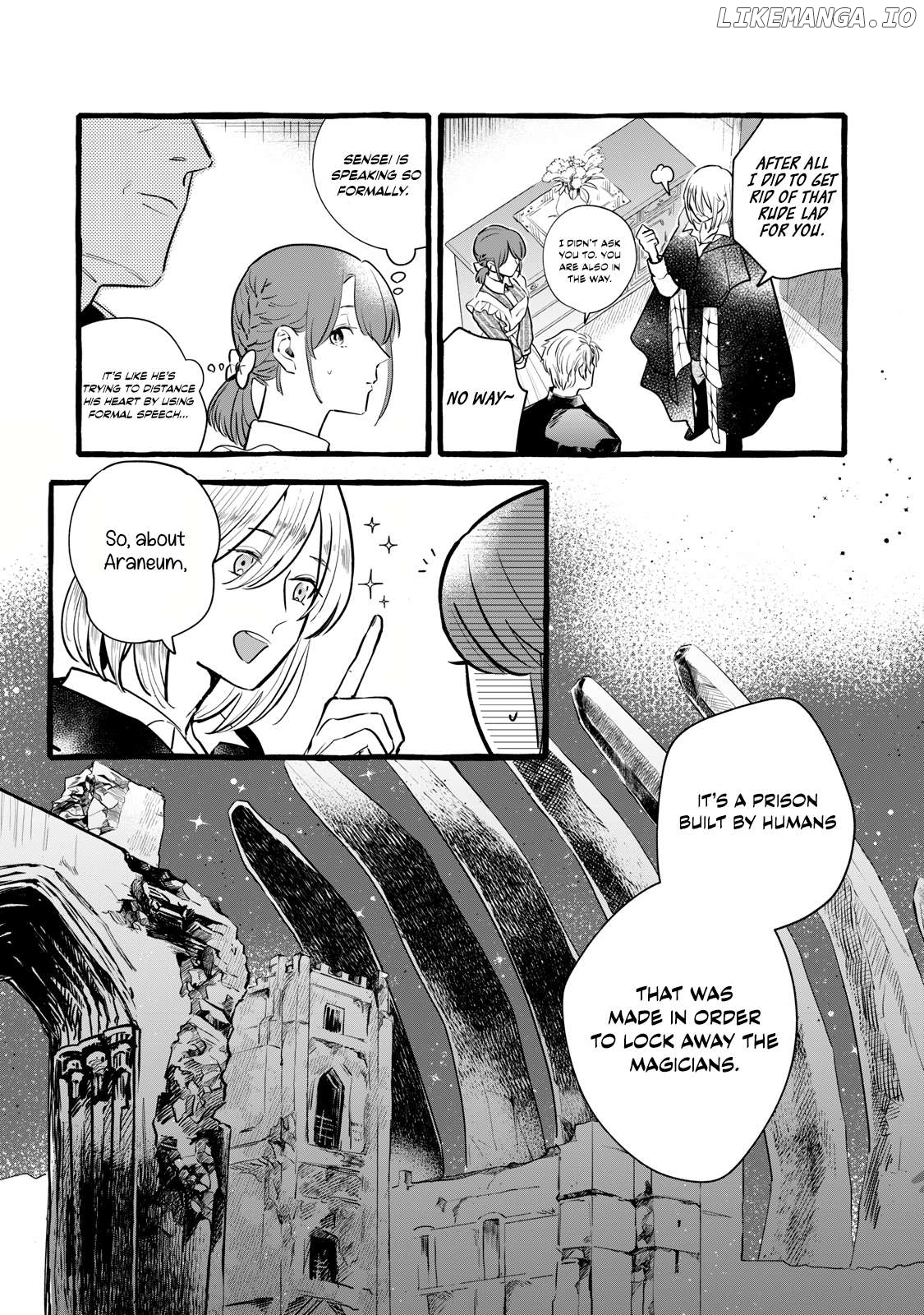 Re-Employment Life With An Unsociable Untalkative Magician Chapter 13 - page 6