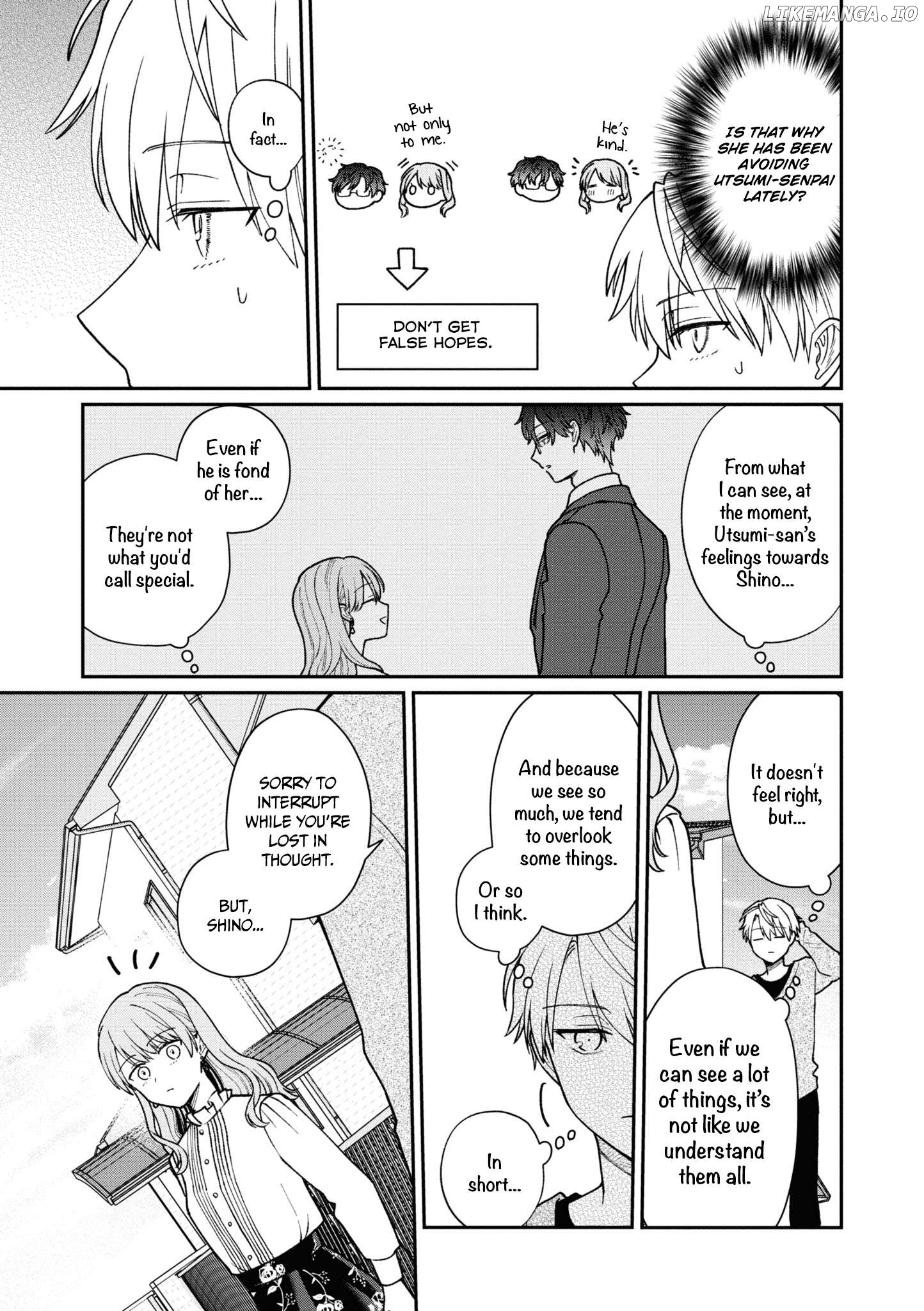 The New-Hire Who Could "Read" Emotions and the Unsociable Senpai Chapter 37 - page 12
