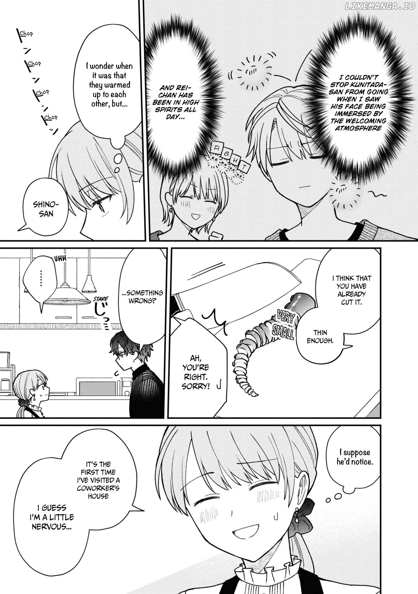 The New-Hire Who Could "Read" Emotions and the Unsociable Senpai Chapter 37 - page 4