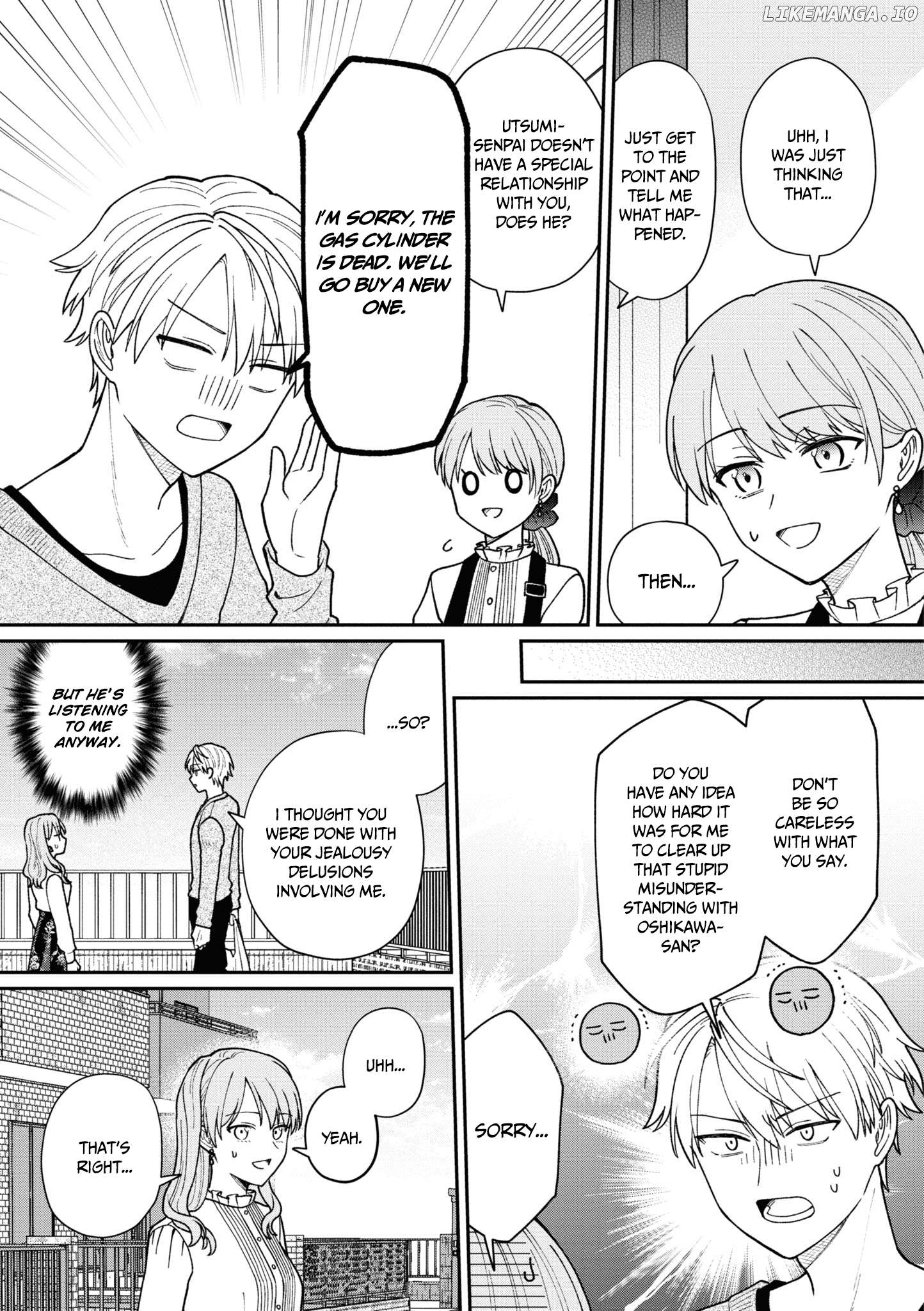 The New-Hire Who Could "Read" Emotions and the Unsociable Senpai Chapter 37 - page 8
