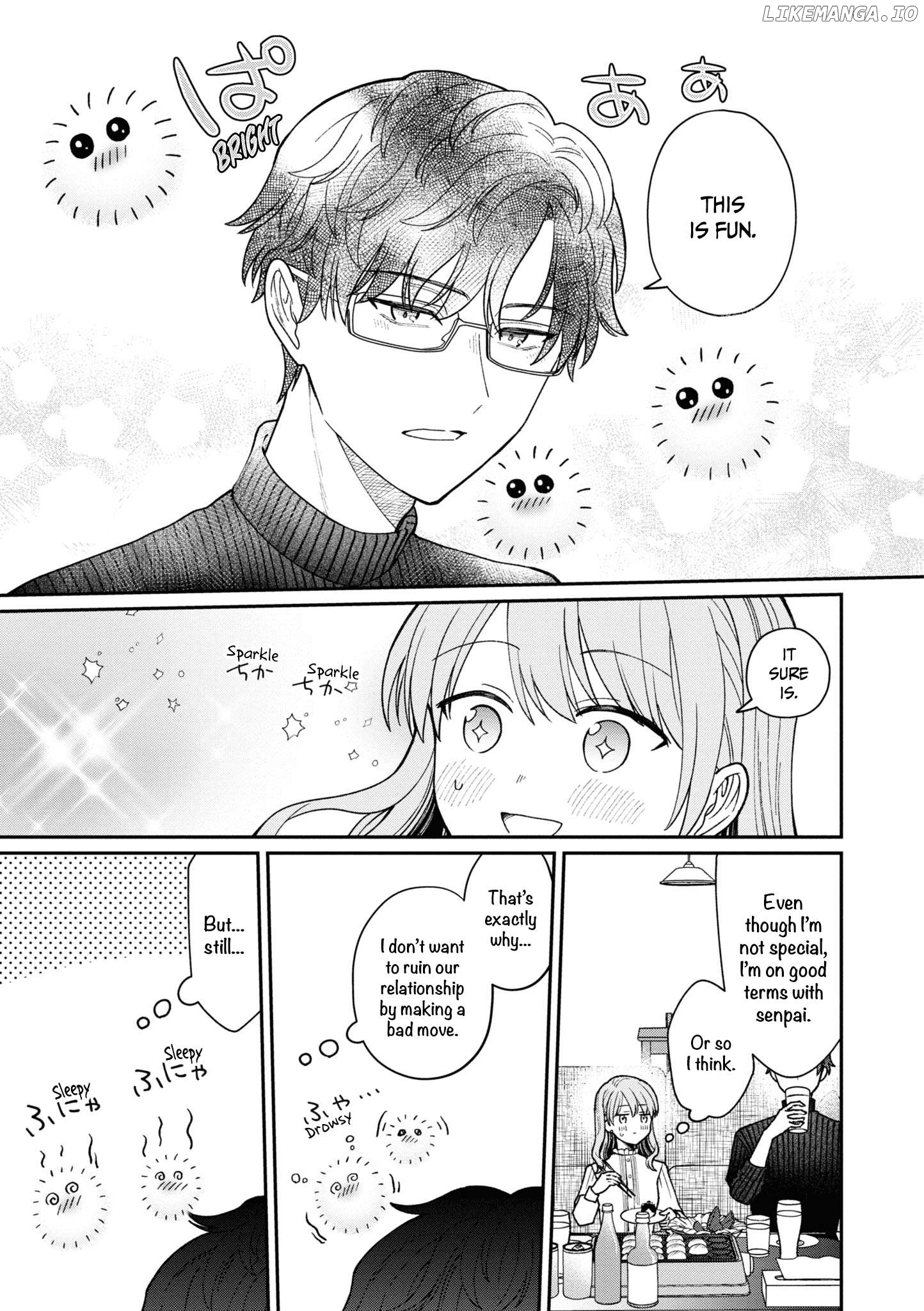 The New-Hire Who Could "Read" Emotions and the Unsociable Senpai Chapter 38 - page 4