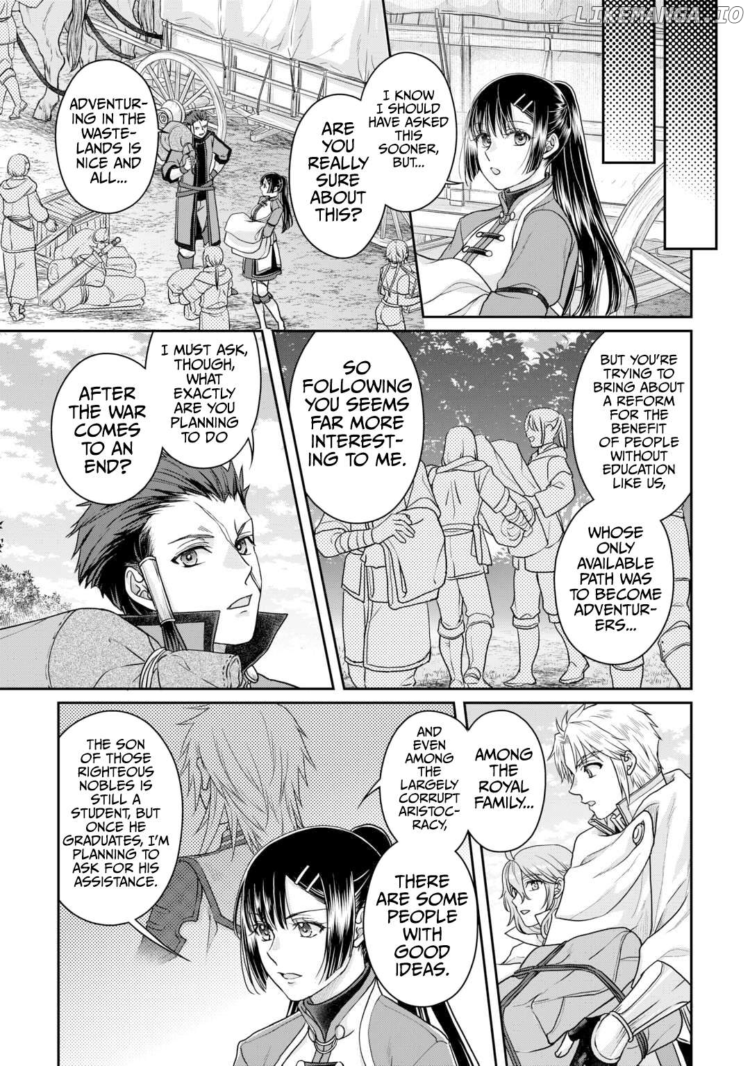 Tsuki ga Michibiku Isekai Douchuu Chapter 94 - page 20