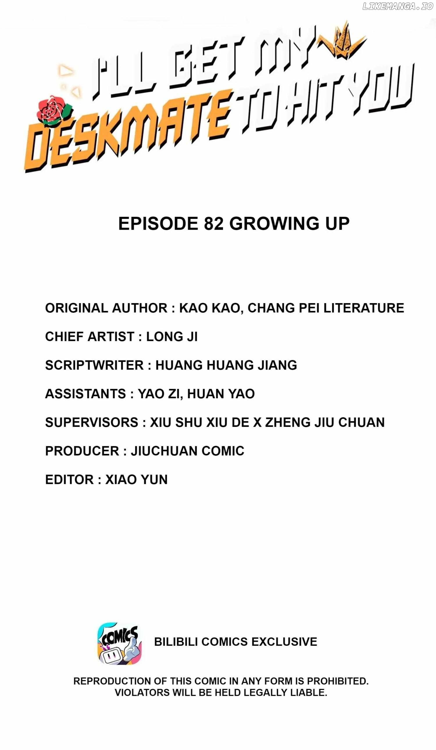 I’ll Get My Deskmate to Hit You Chapter 82 - page 2