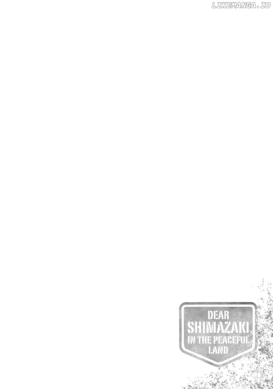 Dear Shimazaki In The Peaceful Land Chapter 21 - page 21