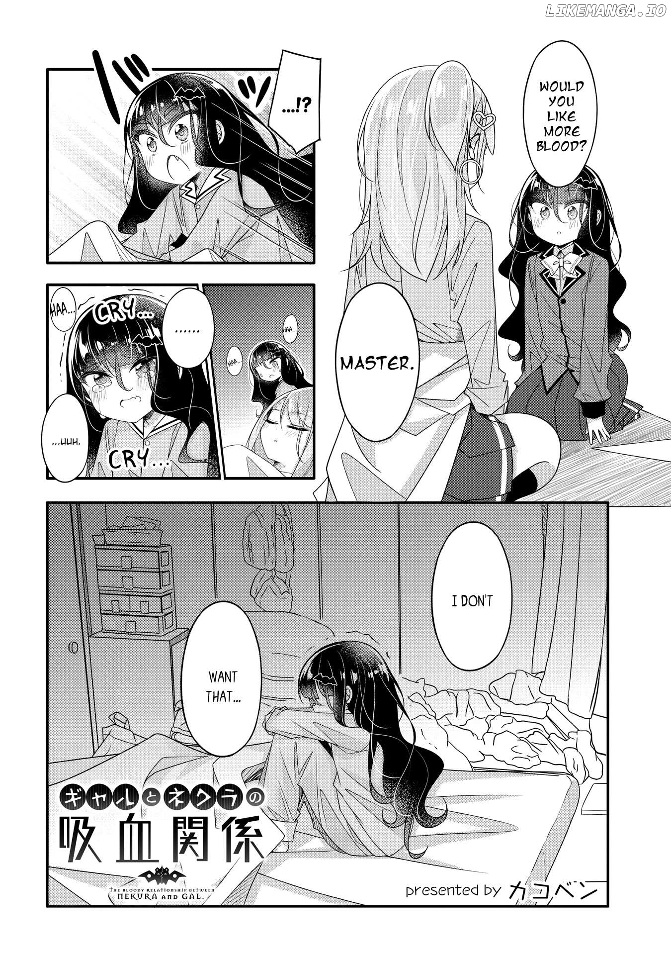 Gyaru To Nekura No Kyuuketsu Kankei Chapter 22 - page 2