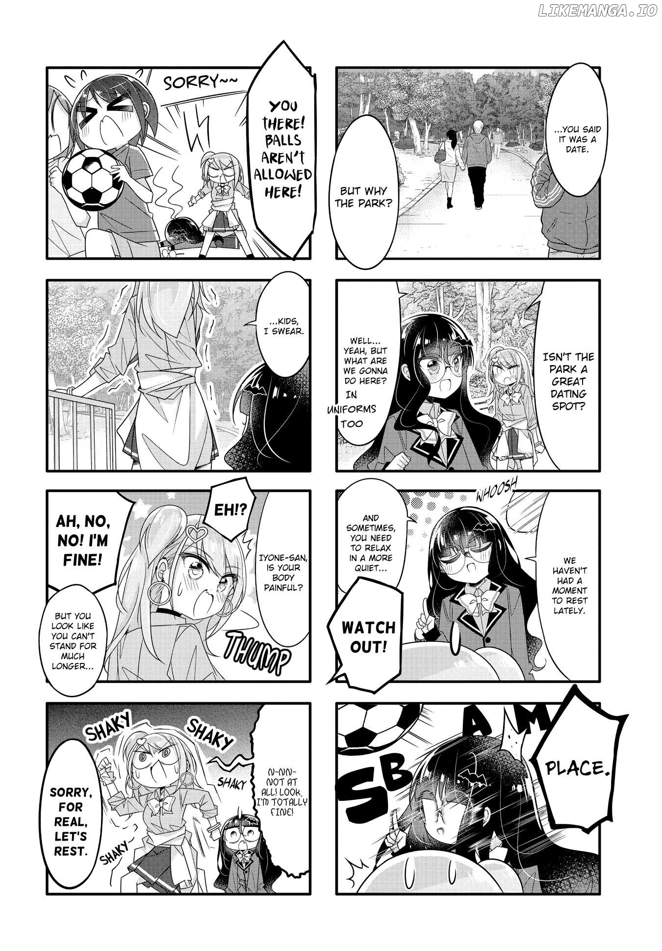 Gyaru To Nekura No Kyuuketsu Kankei Chapter 22 - page 4