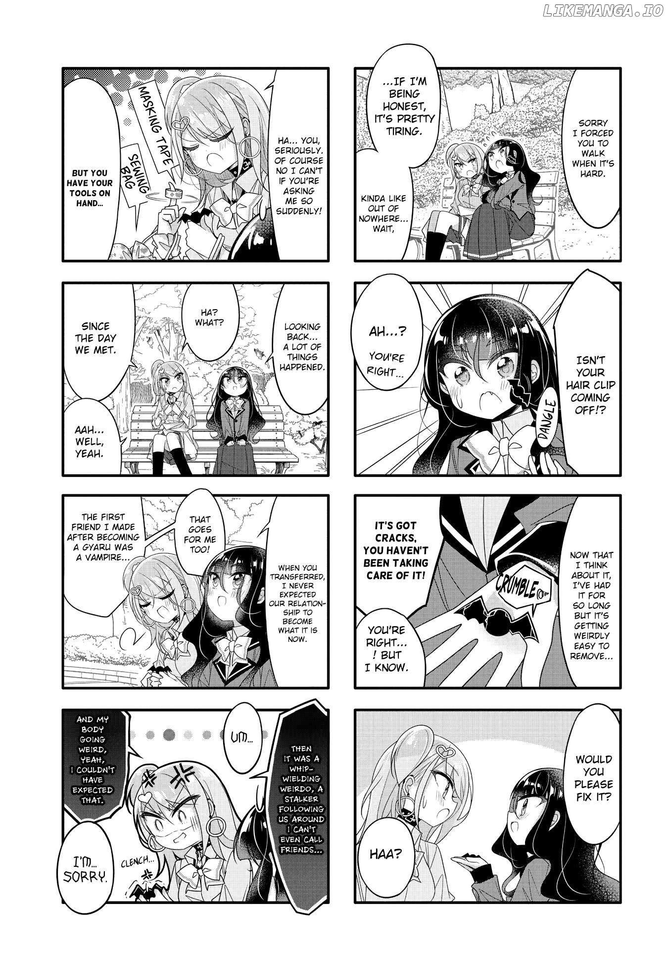 Gyaru To Nekura No Kyuuketsu Kankei Chapter 22 - page 5