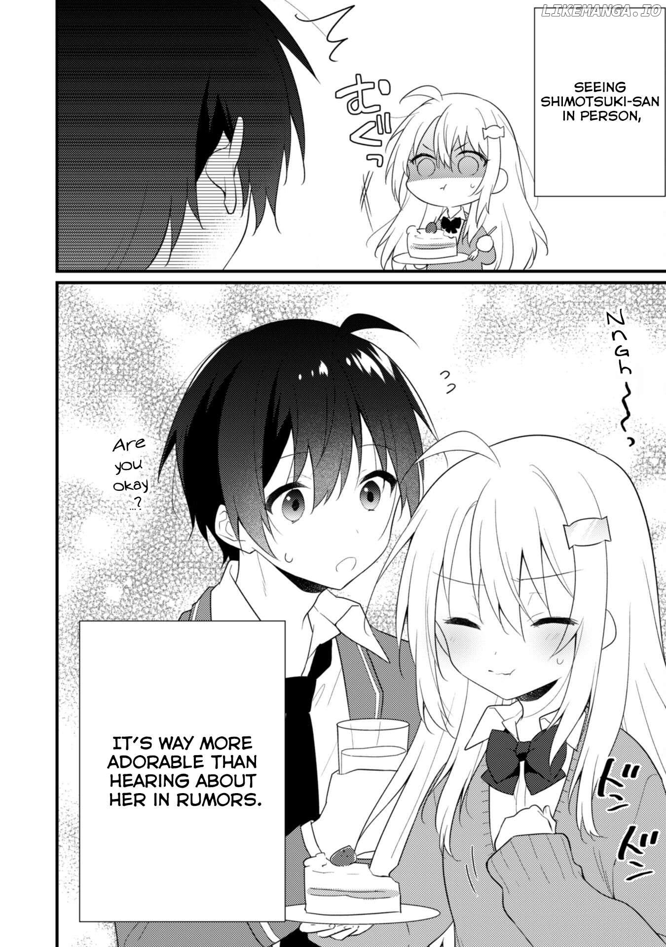 Shimotsuki-San Likes The Mob ~This Shy Girl Is Only Sweet Towards Me~ Chapter 12.7 - page 4