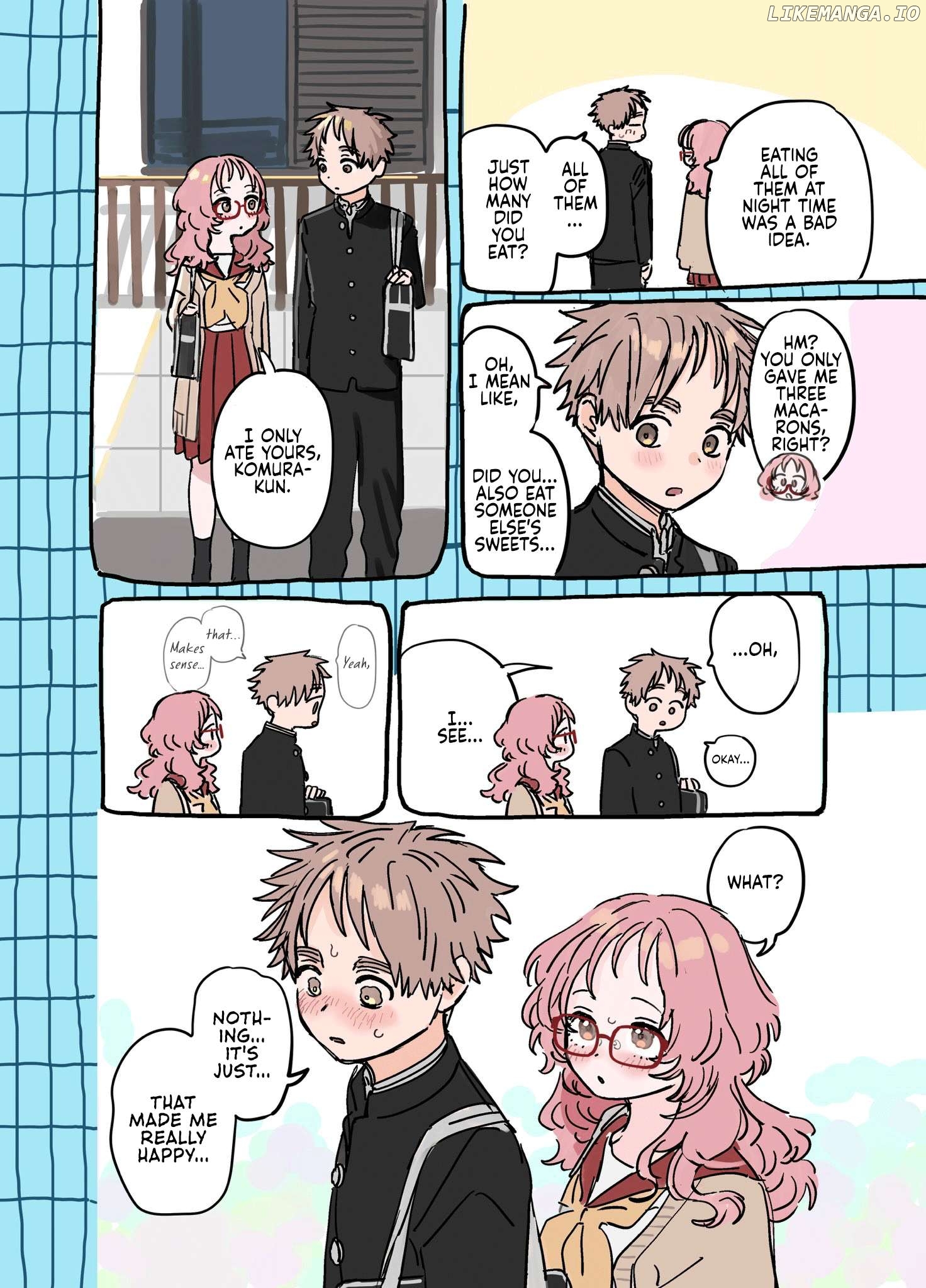 Sukinako Ga Megane Wo Wasureta - Twitter Side Stories Chapter 71 - page 2