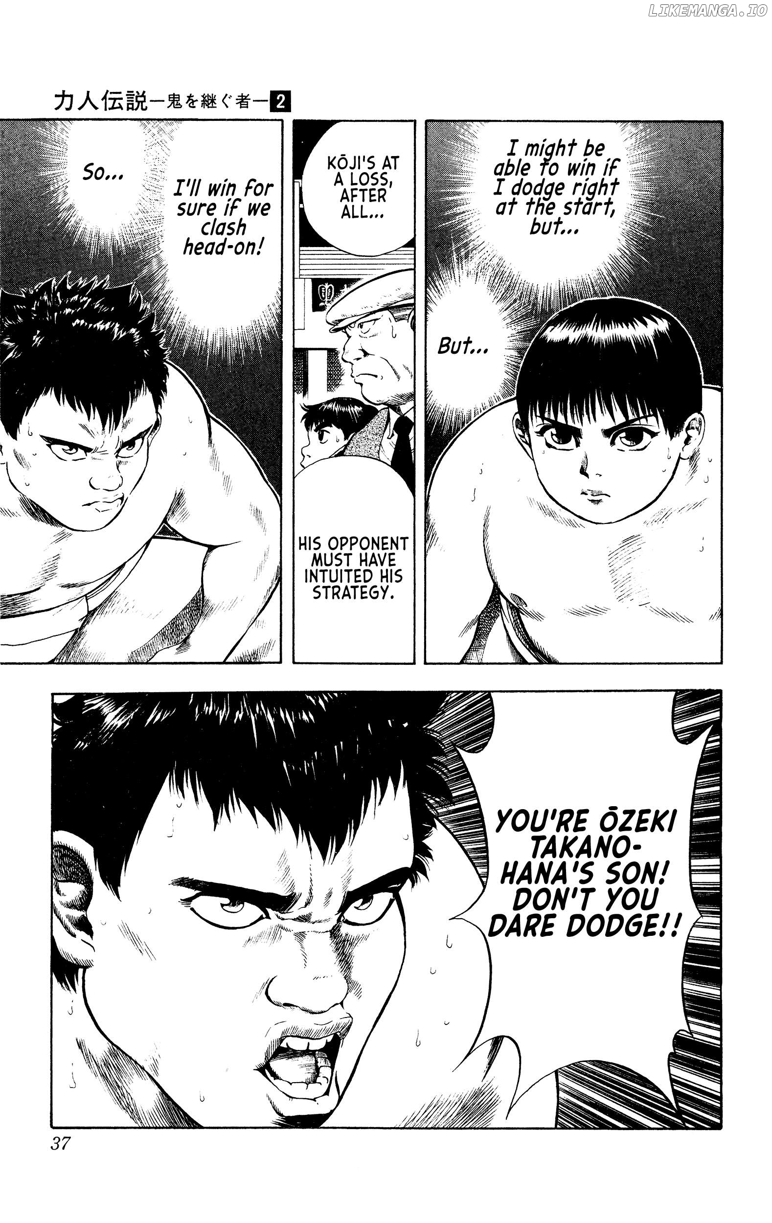Chikarabito Densetsu Oni Wo Tsugu Mono Chapter 9 - page 8