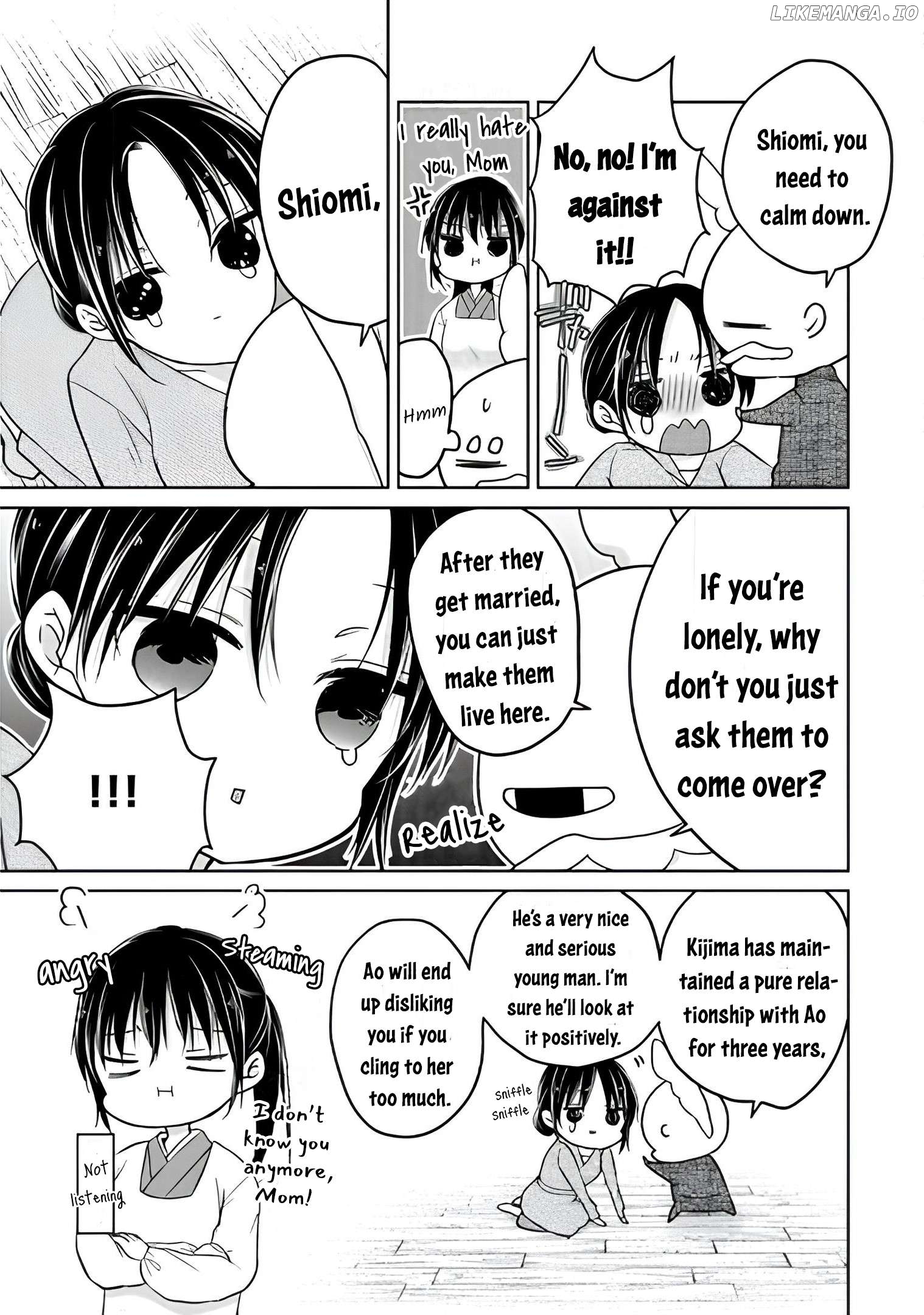 Midara Na Ao-Chan Wa Benkyou Ga Dekinai Otona-Hen Chapter 14 - page 12