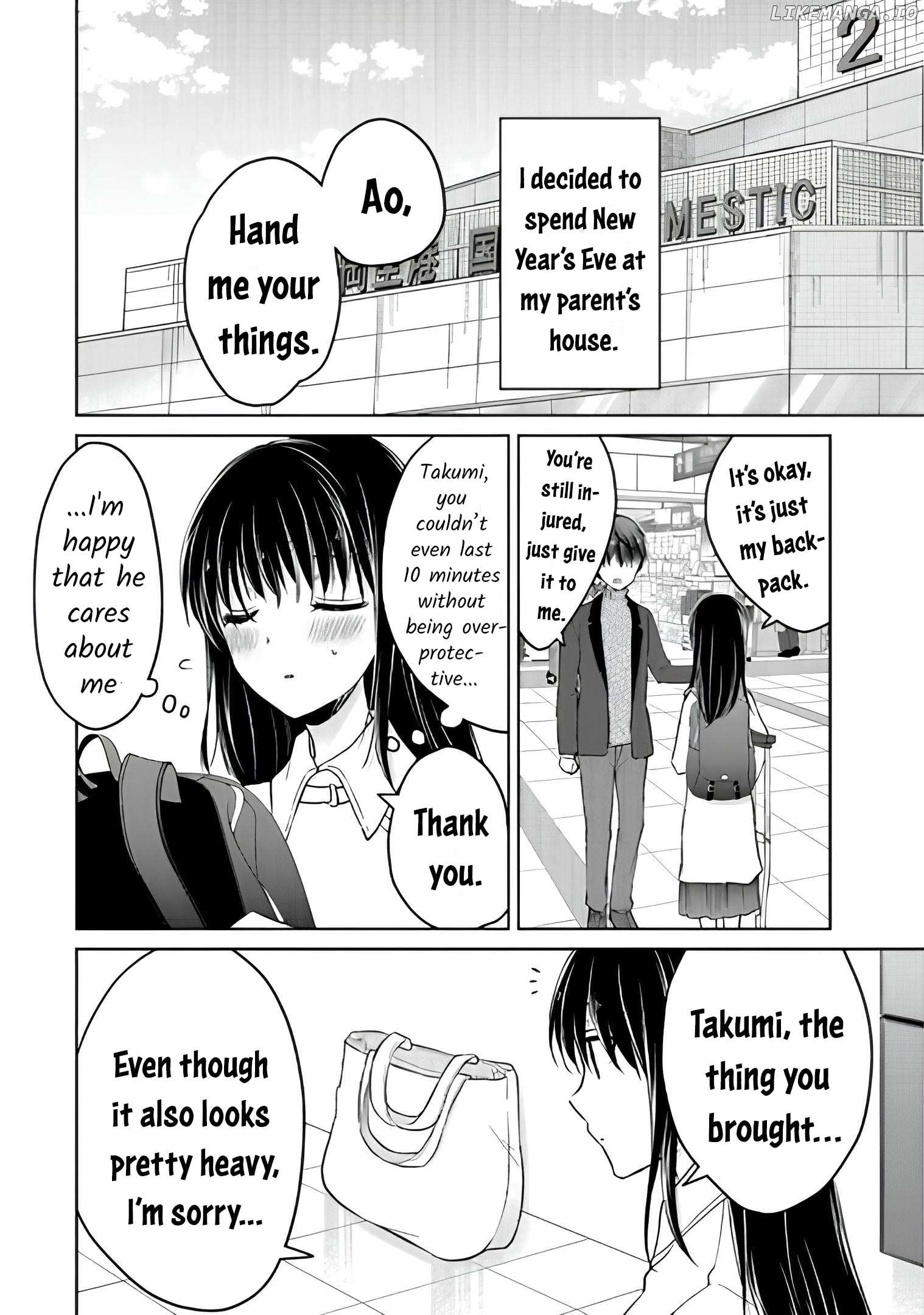 Midara Na Ao-Chan Wa Benkyou Ga Dekinai Otona-Hen Chapter 14 - page 3