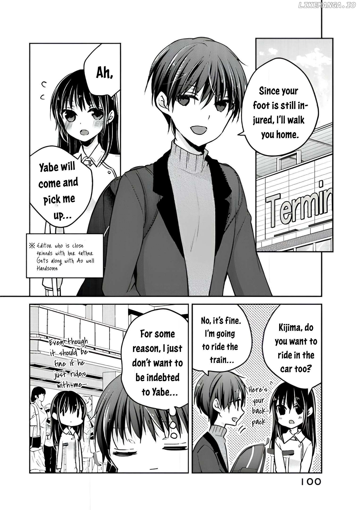 Midara Na Ao-Chan Wa Benkyou Ga Dekinai Otona-Hen Chapter 14 - page 7