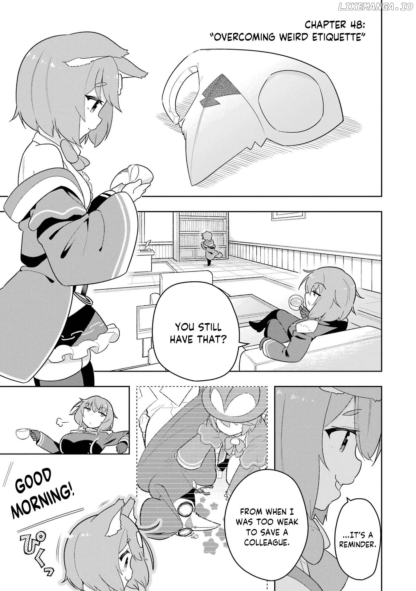 Though Young People Recoil From Entering The Black Magic Industry Chapter 48 - page 1