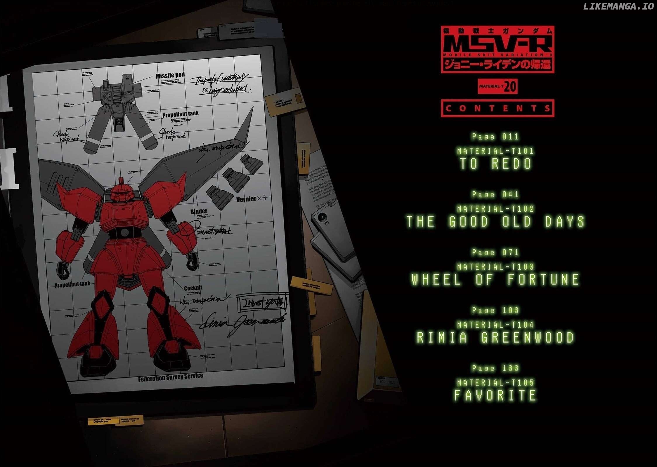 Kidou Senshi Gundam MSV-R: Johnny Ridden no Kikan Chapter 101 - page 3