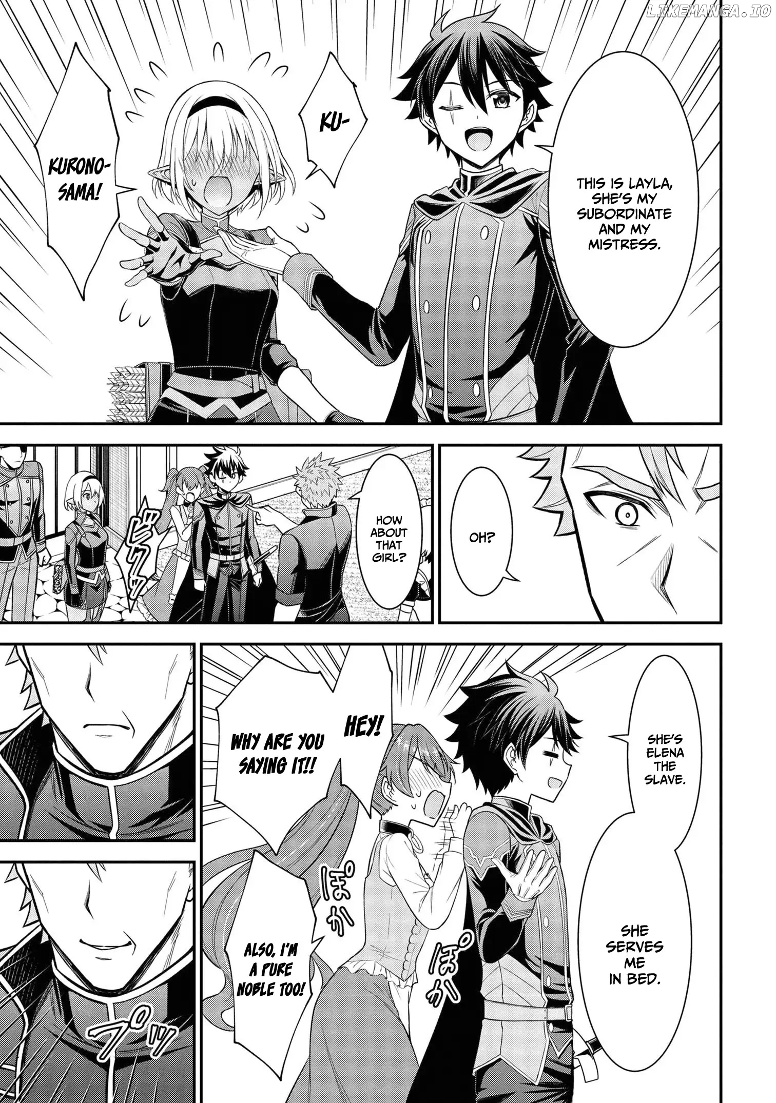 Kuro no Senki II: Isekai Teni Shita Boku ga Saikyou na no wa Bed no Ue dake no You desu Chapter 5.2 - page 5