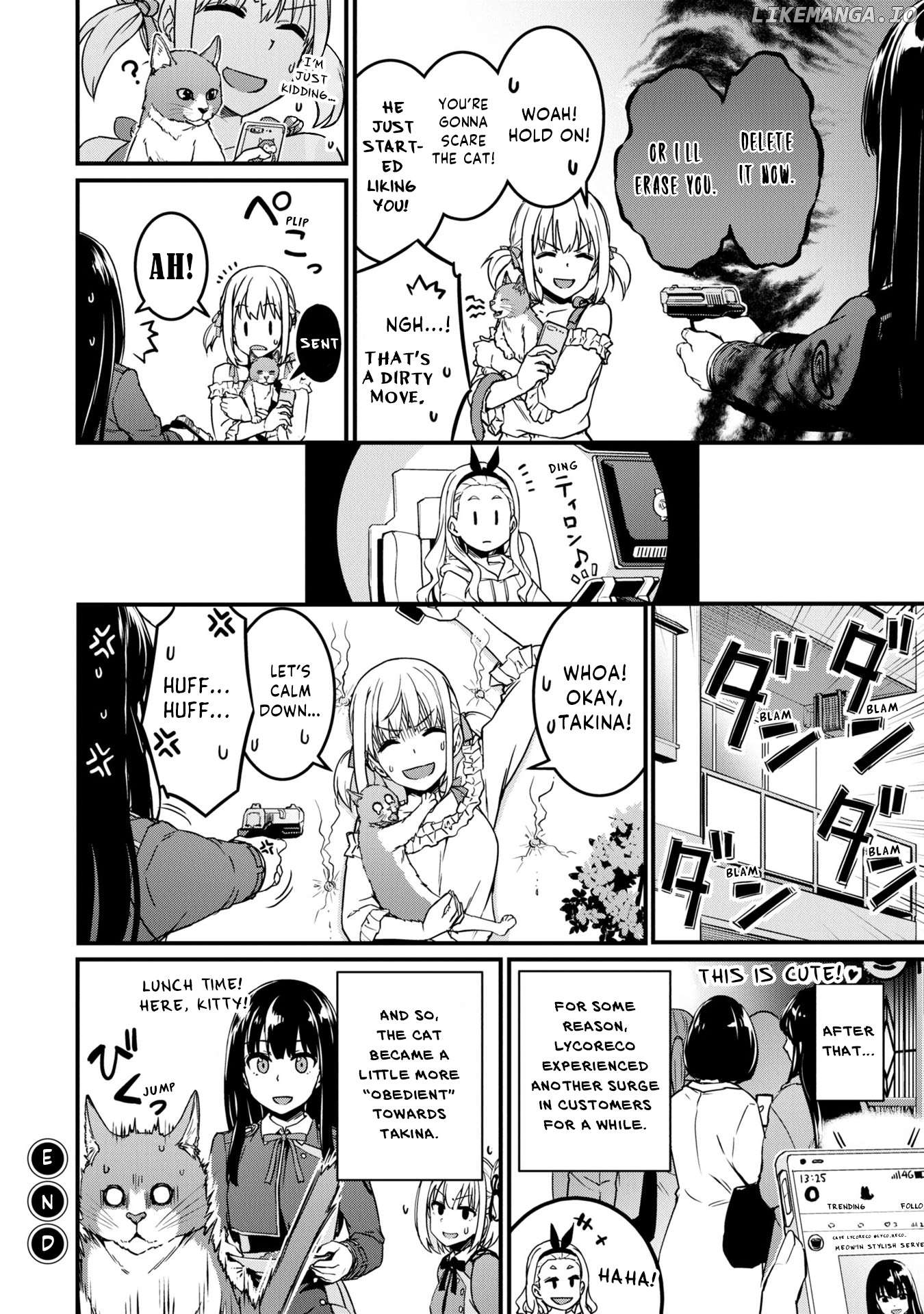 Lycoris Recoil Koushiki Comic Anthology: Reload Chapter 13 - page 10