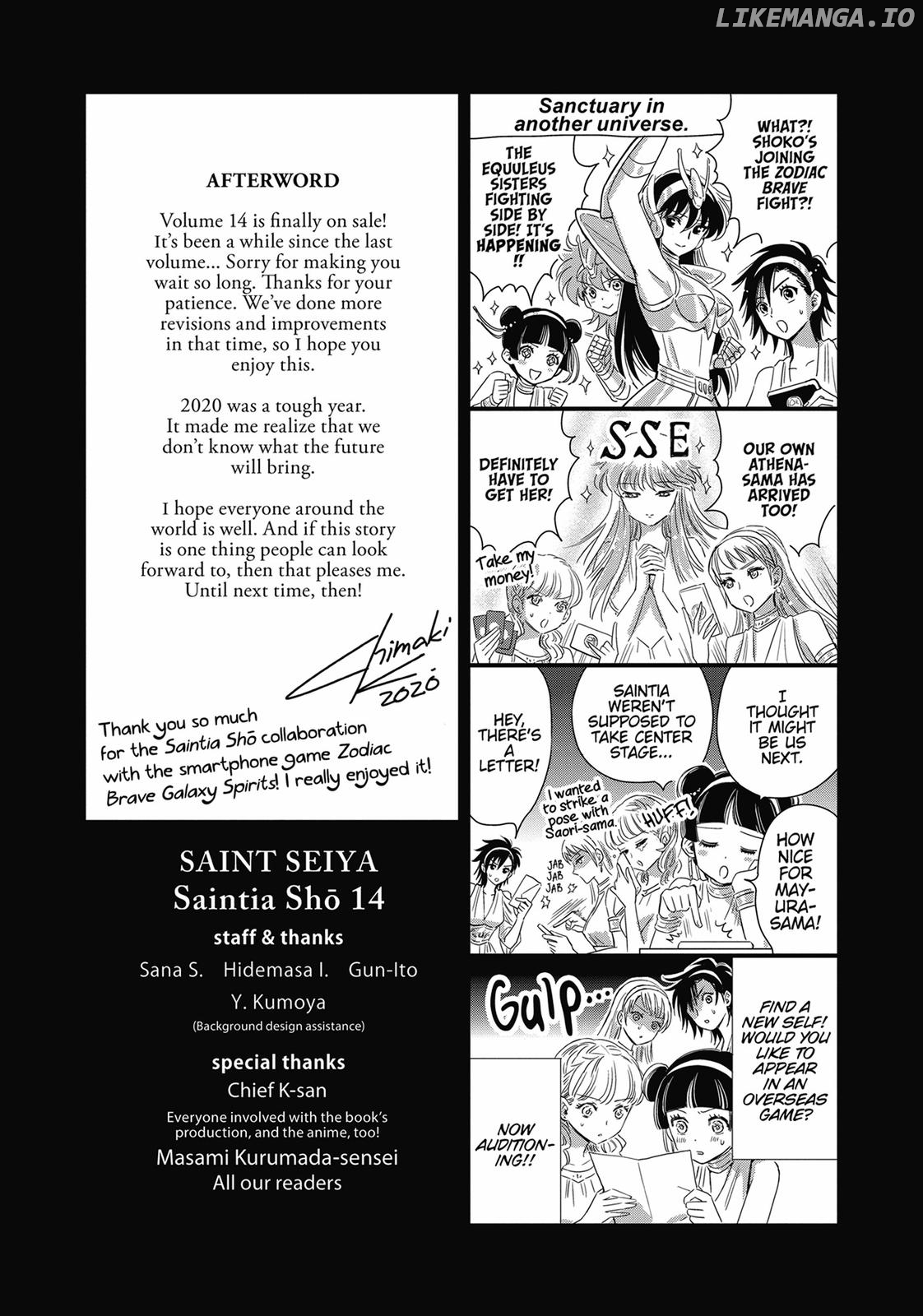 Saint Seiya – Saintia Shou Chapter 72 - page 35