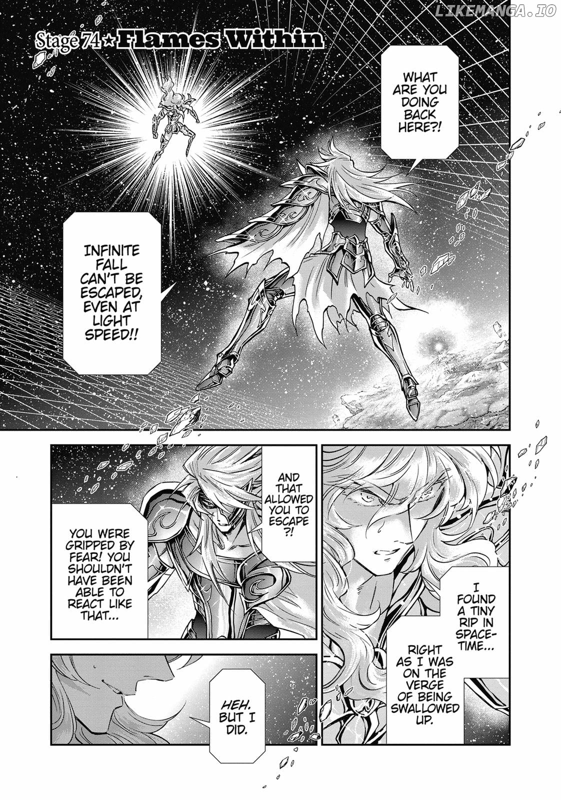 Saint Seiya – Saintia Shou Chapter 74 - page 1