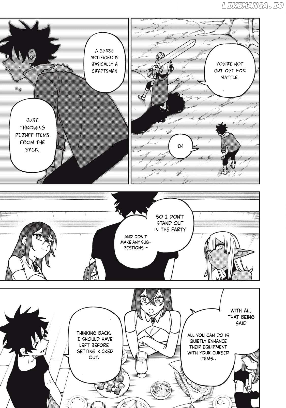 My S-Rank Party Fired Me For Being A Cursificer ~ I Can Only Make “Cursed Items”, But They’re Artifact Class! Chapter 31.2 - page 6