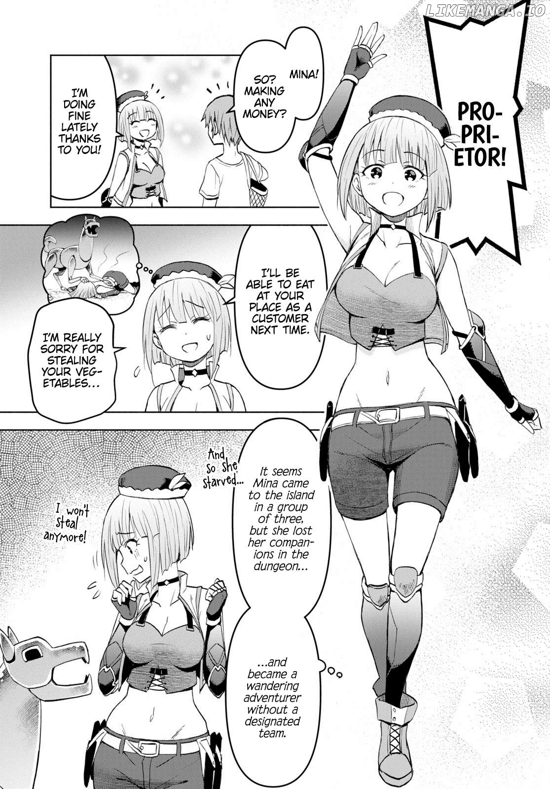Dungeon Tou de Yadoya wo Yarou! Souzou Mahou wo Moratta Ore no Hosoude Hanjouki Chapter 37 - page 25