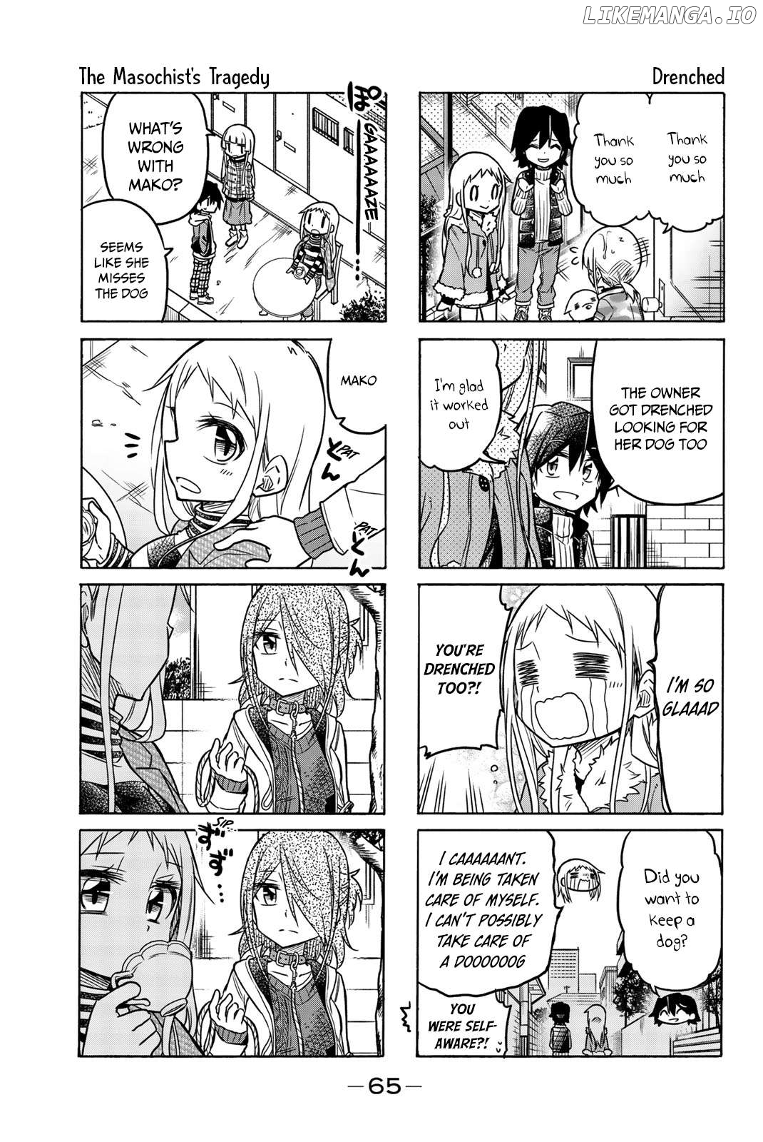 Mako-san Wa Shindemo Jiritsu Shinai Chapter 31 - page 6