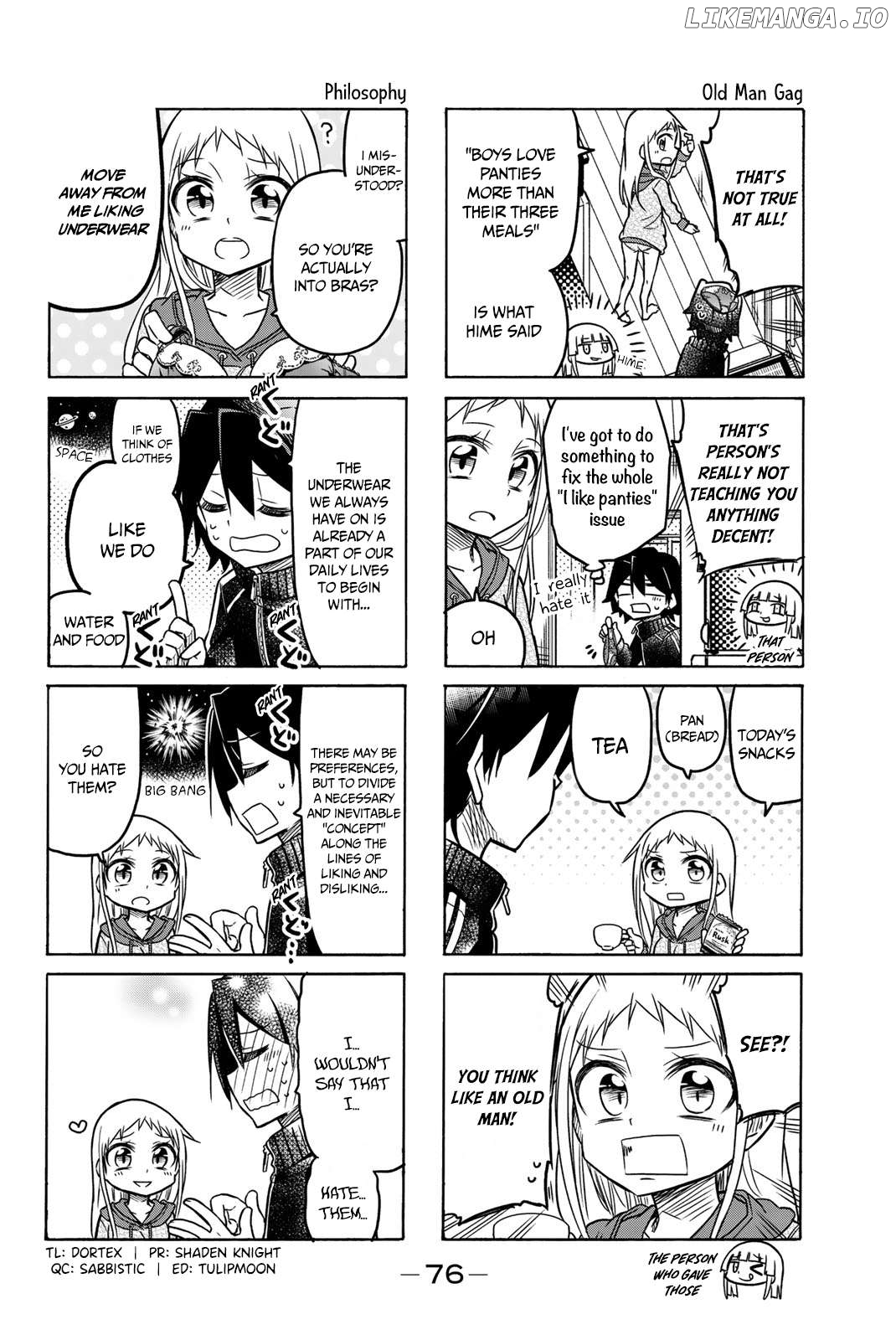 Mako-san Wa Shindemo Jiritsu Shinai Chapter 33 - page 3