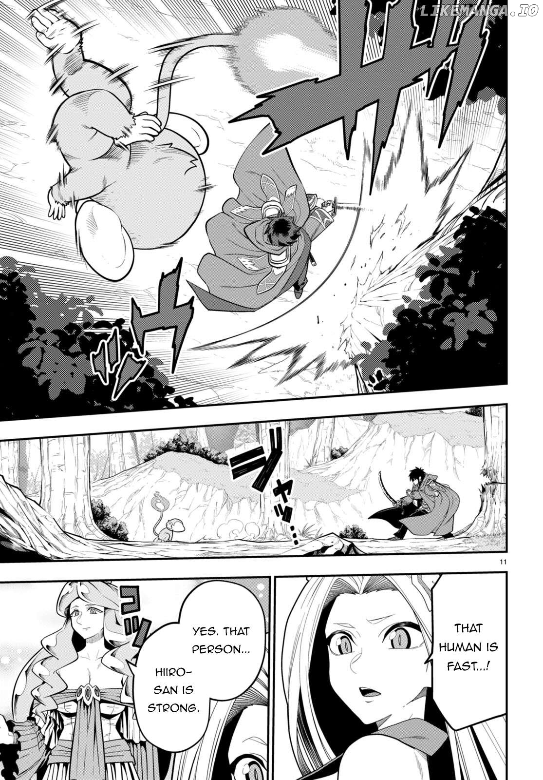Konjiki no Moji Tsukai - Yuusha Yonin ni Makikomareta Unique Cheat Chapter 105 - page 12