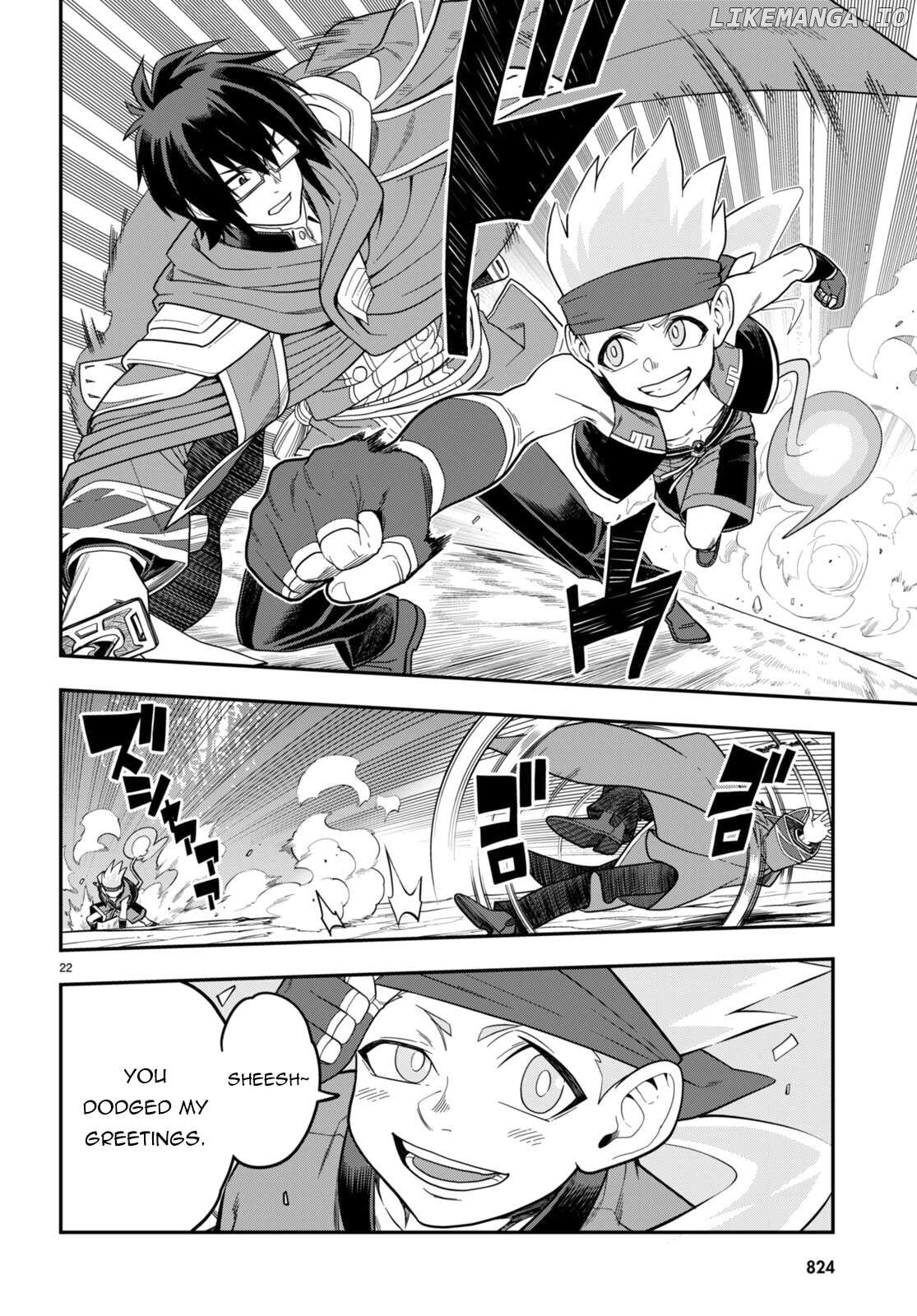 Konjiki no Moji Tsukai - Yuusha Yonin ni Makikomareta Unique Cheat Chapter 105 - page 23