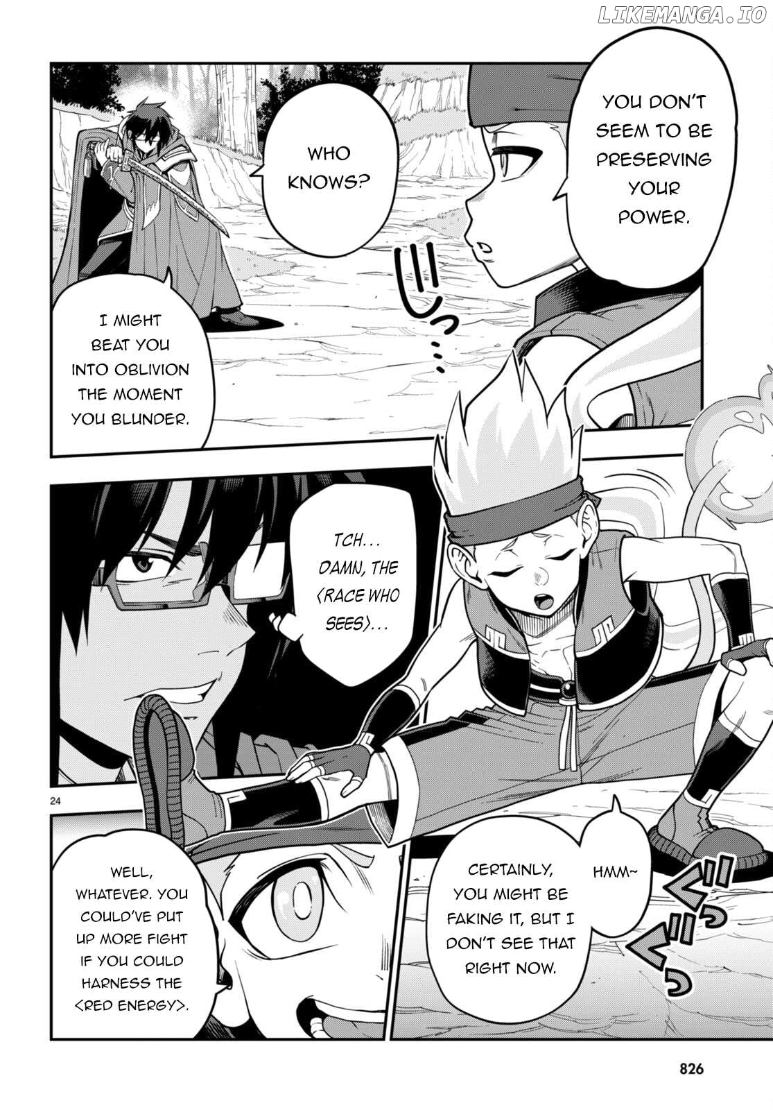 Konjiki no Moji Tsukai - Yuusha Yonin ni Makikomareta Unique Cheat Chapter 105 - page 25