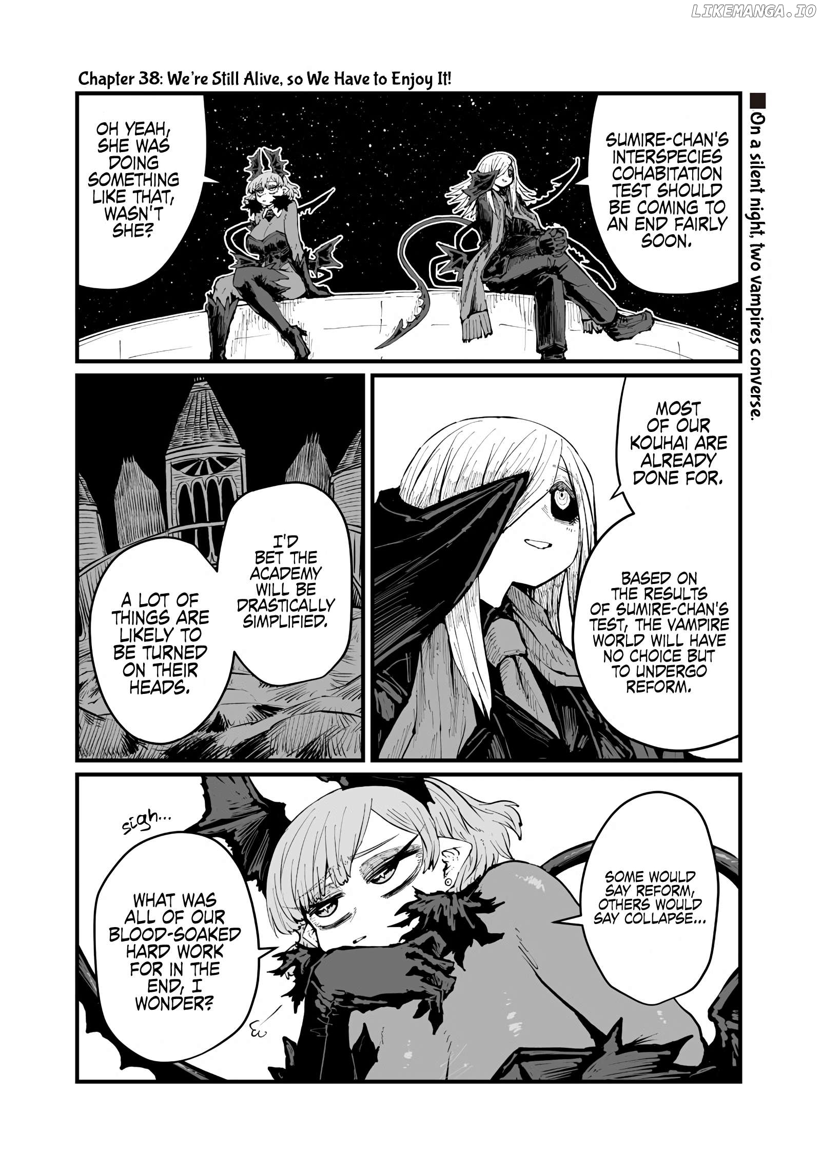 Please Give Me Your Blood, I Will Serve You In Gratitude Chapter 38 - page 2