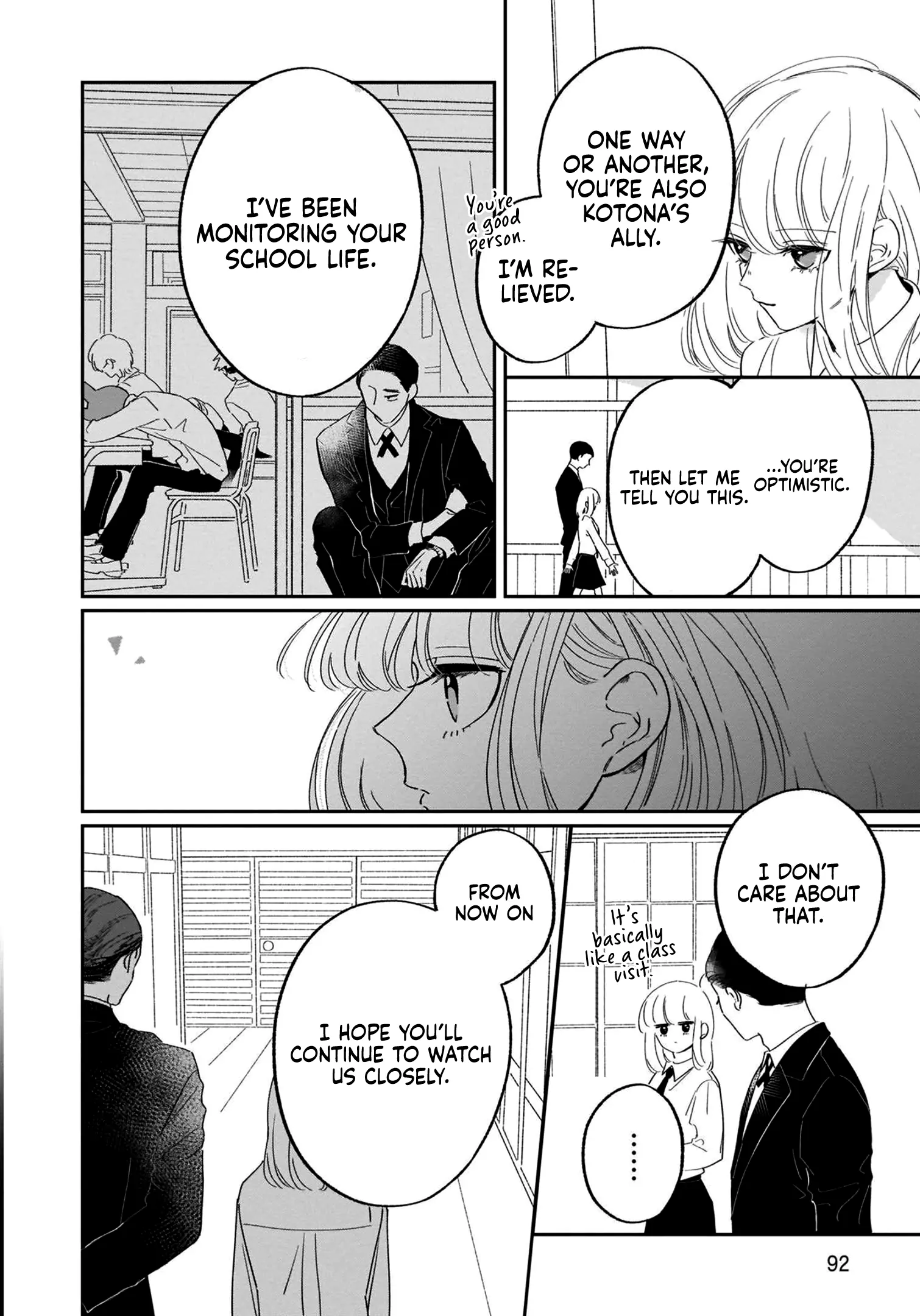 A Boy Sensitive to Cold & a Hard-boiled Girl Chapter 14 - page 15