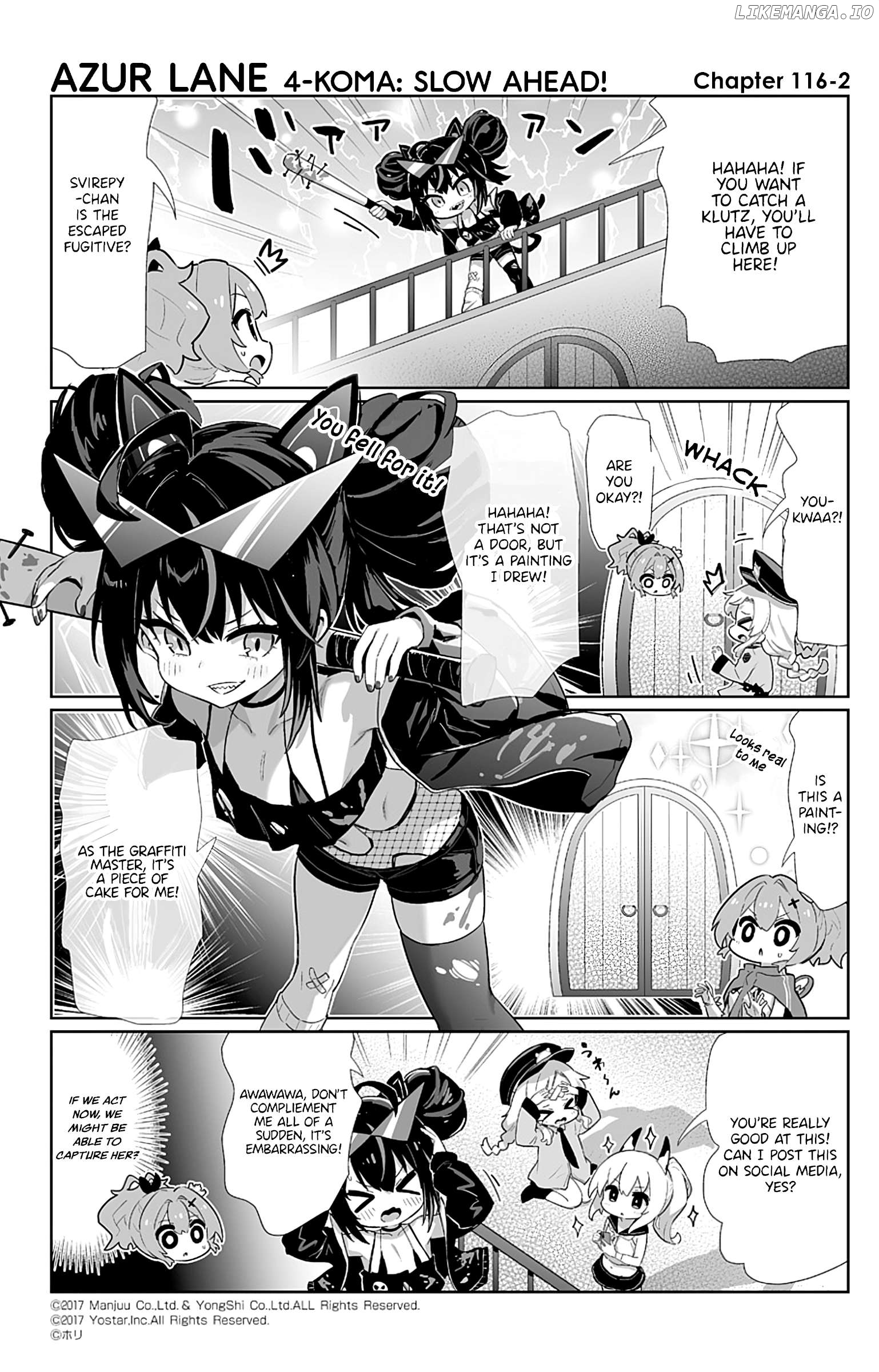 Azur Lane 4-Koma: Slow Ahead Chapter 116 - page 2