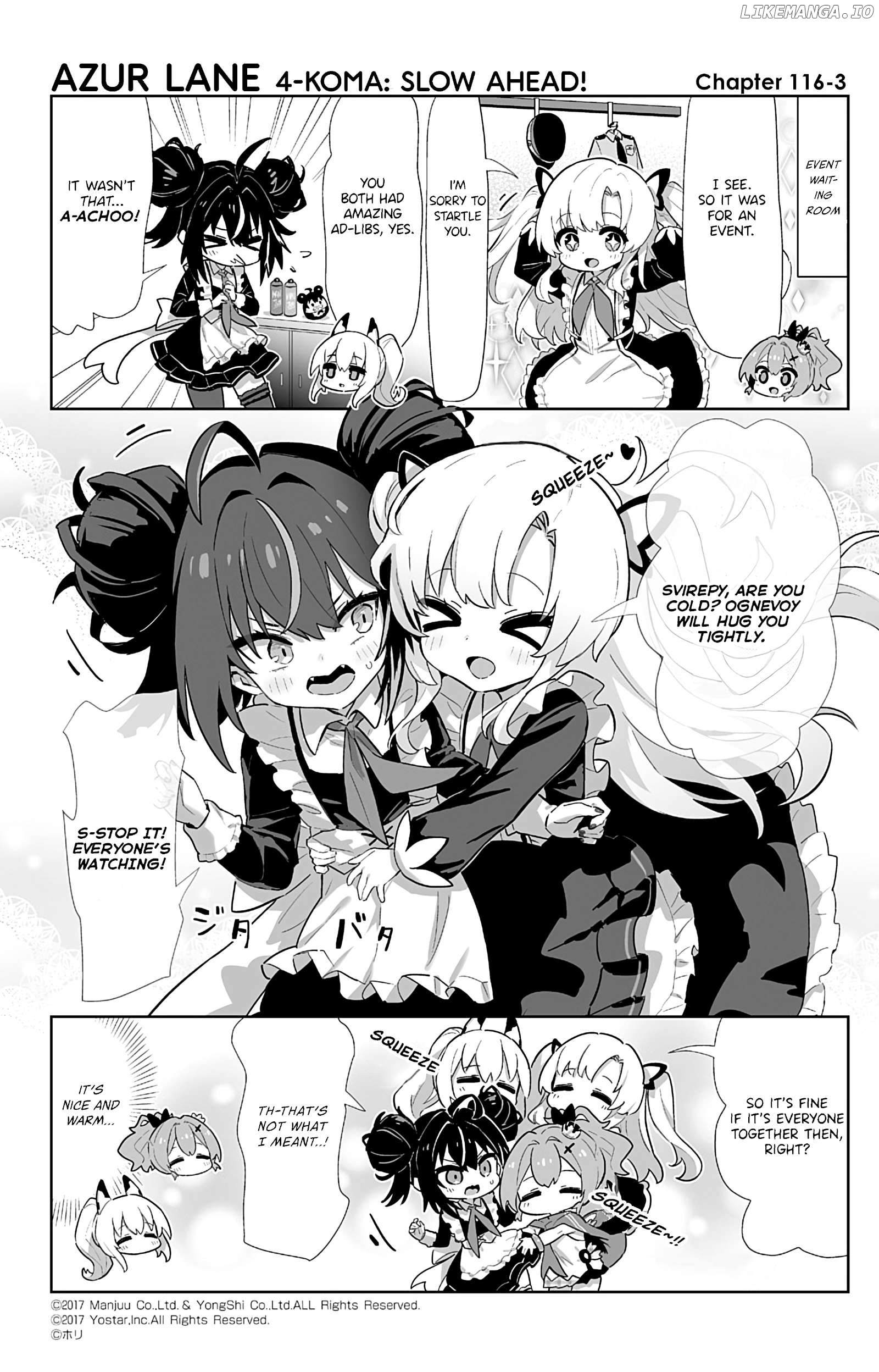 Azur Lane 4-Koma: Slow Ahead Chapter 116 - page 3