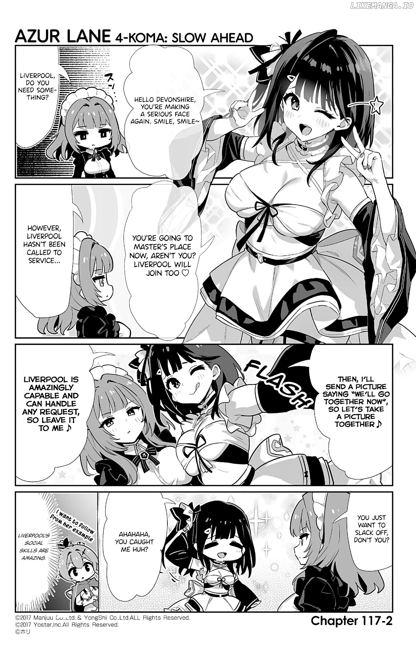 Azur Lane 4-Koma: Slow Ahead Chapter 117 - page 2