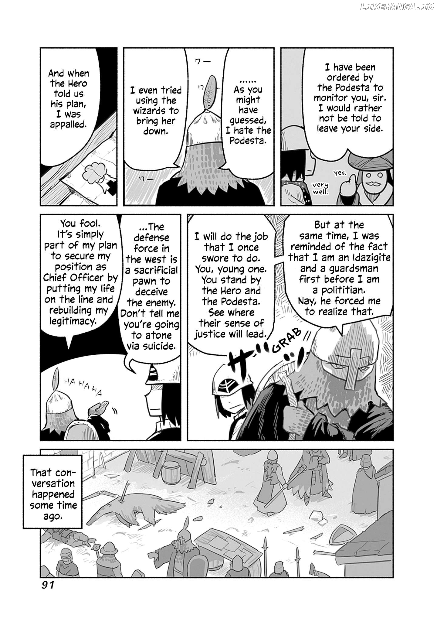 The Dragon, the Hero, and the Courier Chapter 57 - page 12