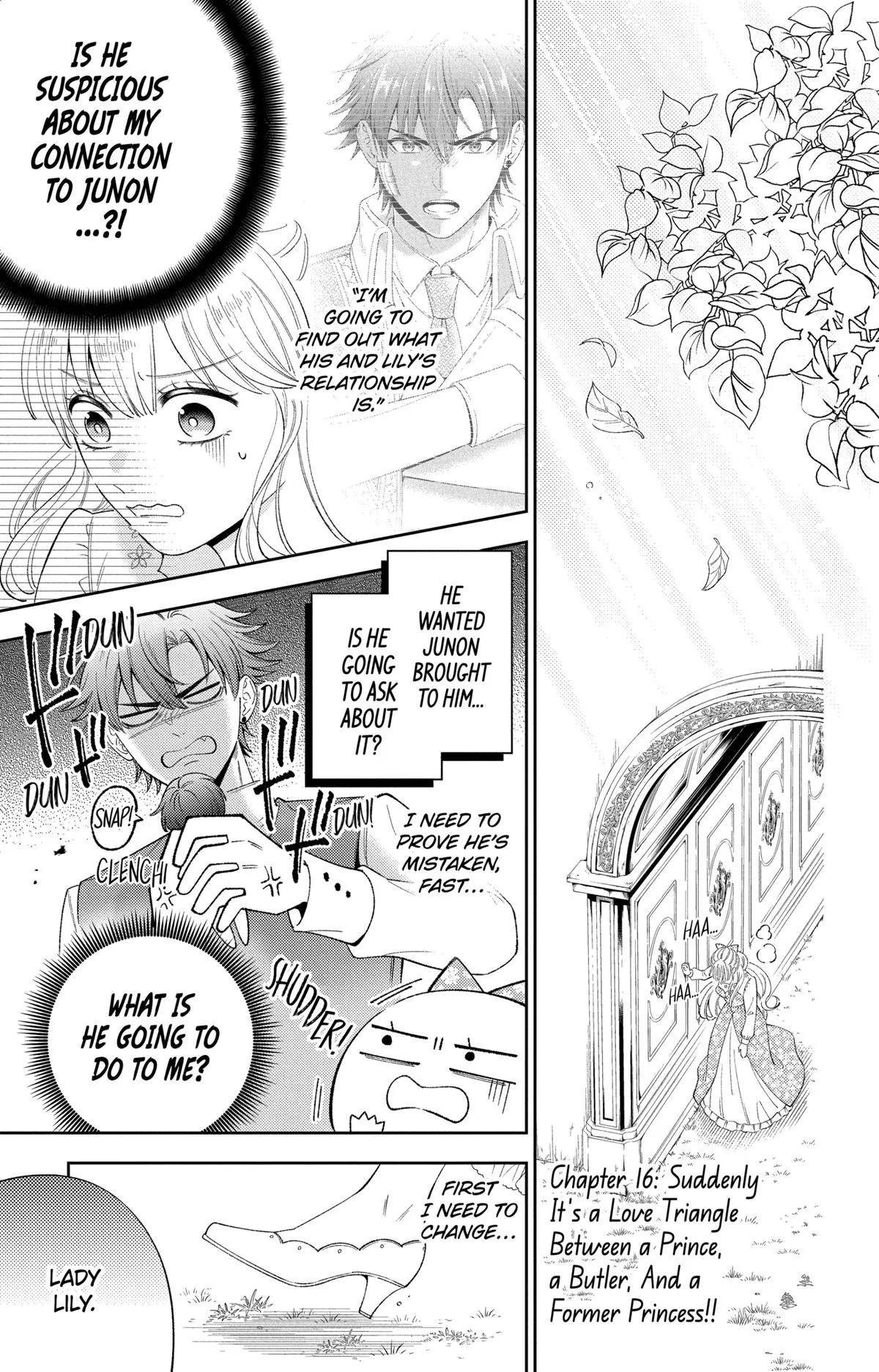Disguised As A Butler The Former Princess Evades The Prince’s Love! Chapter 16 - page 1