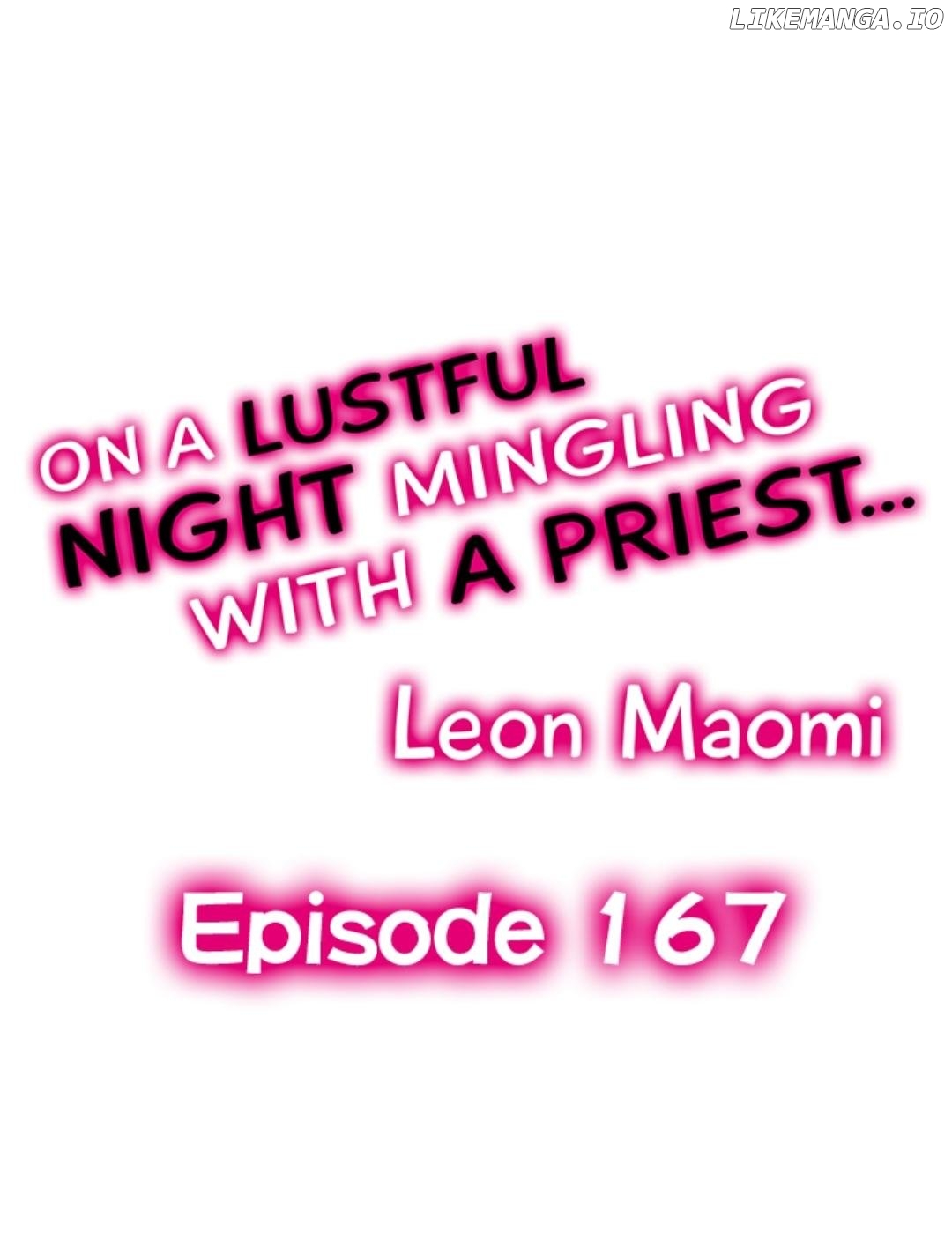 On A Lustful Night Mingling With A Priest Chapter 167 - page 1