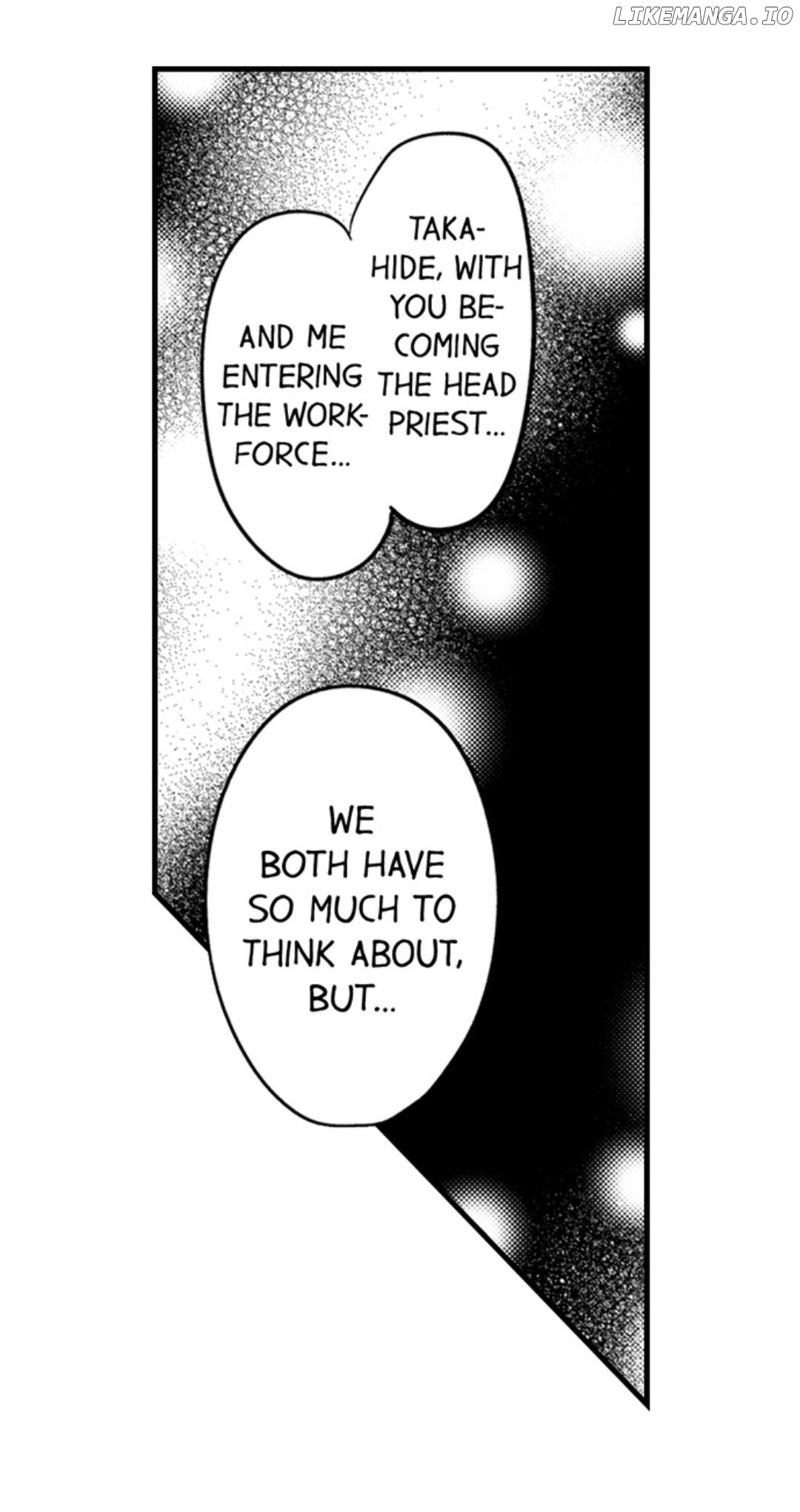 On A Lustful Night Mingling With A Priest Chapter 167 - page 8