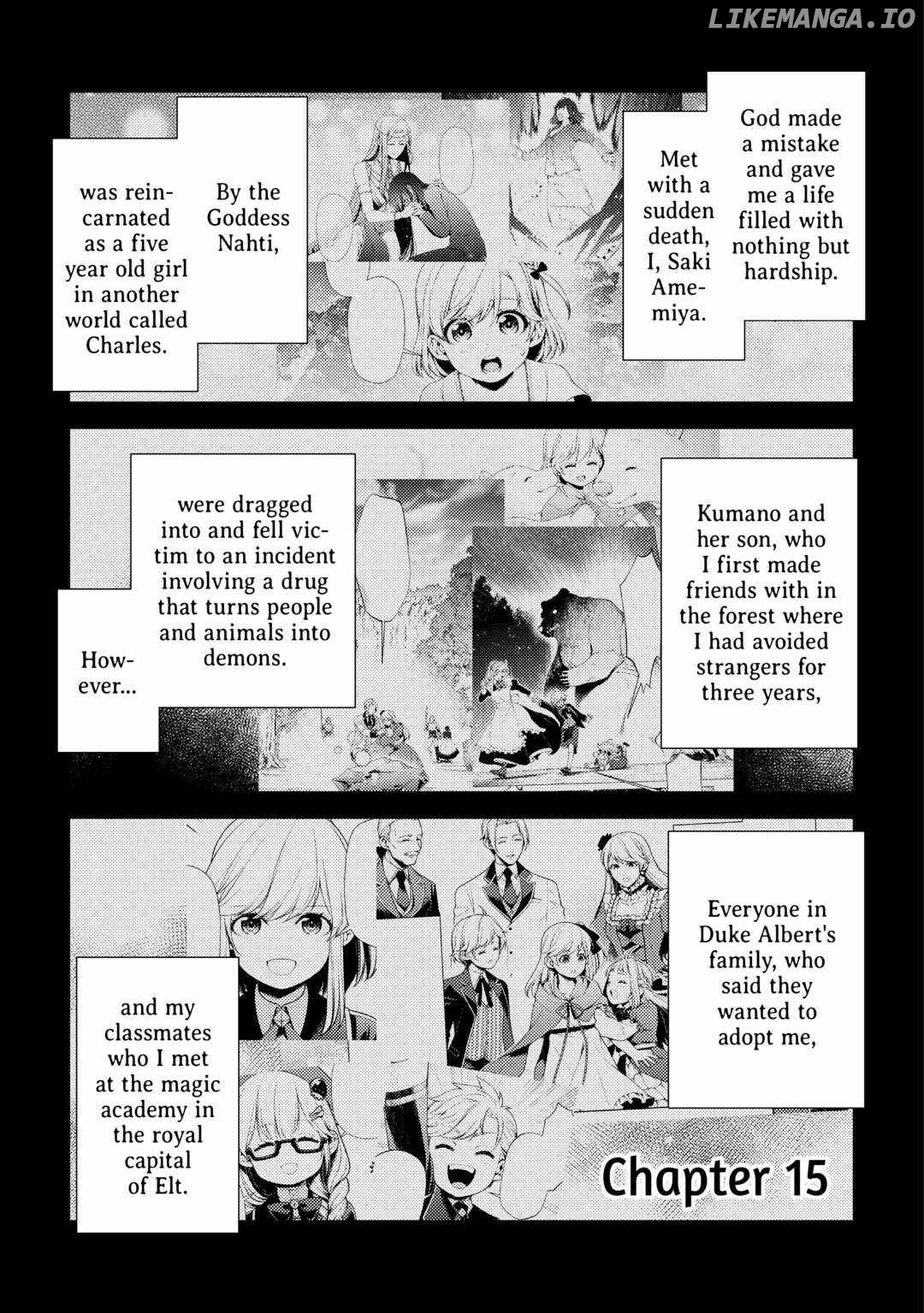 I Had A Hard Time In My Previous Life, So God Came To Make It Up To Me Chapter 15 - page 1