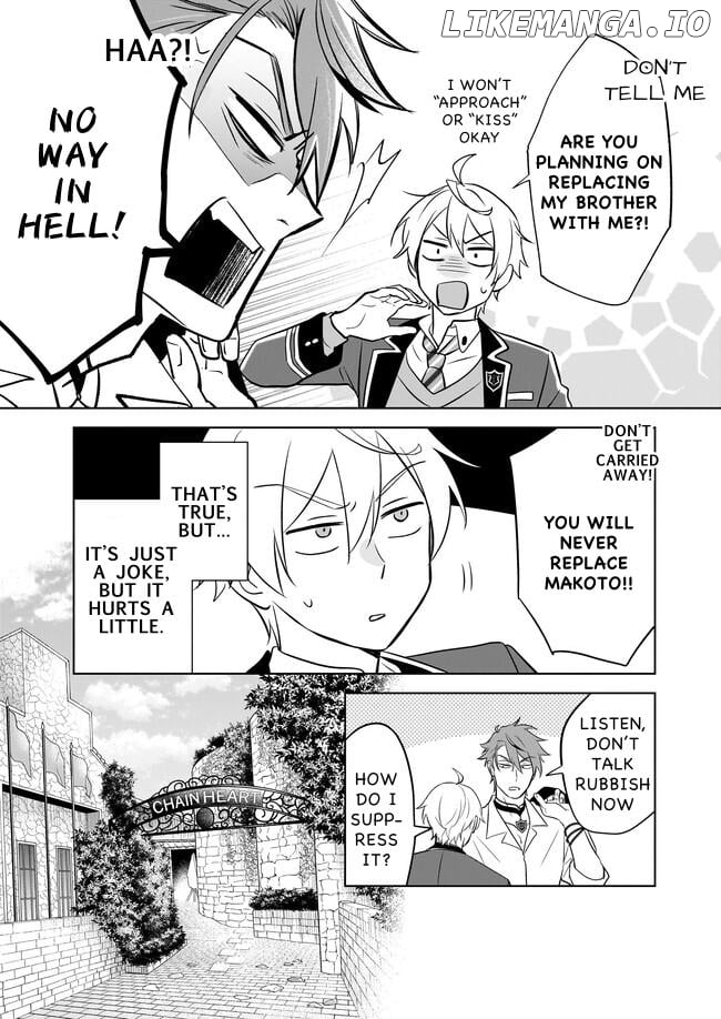 I Realized I Am The Younger Brother Of The Protagonist In A Bl Game Chapter 16 - page 6