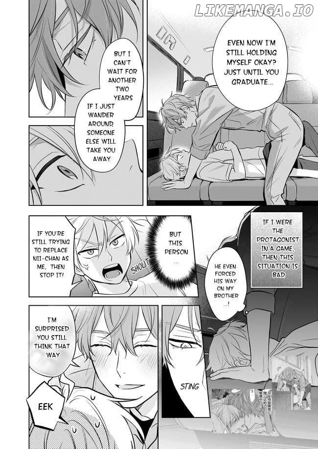I Realized I Am The Younger Brother Of The Protagonist In A Bl Game Chapter 18 - page 8